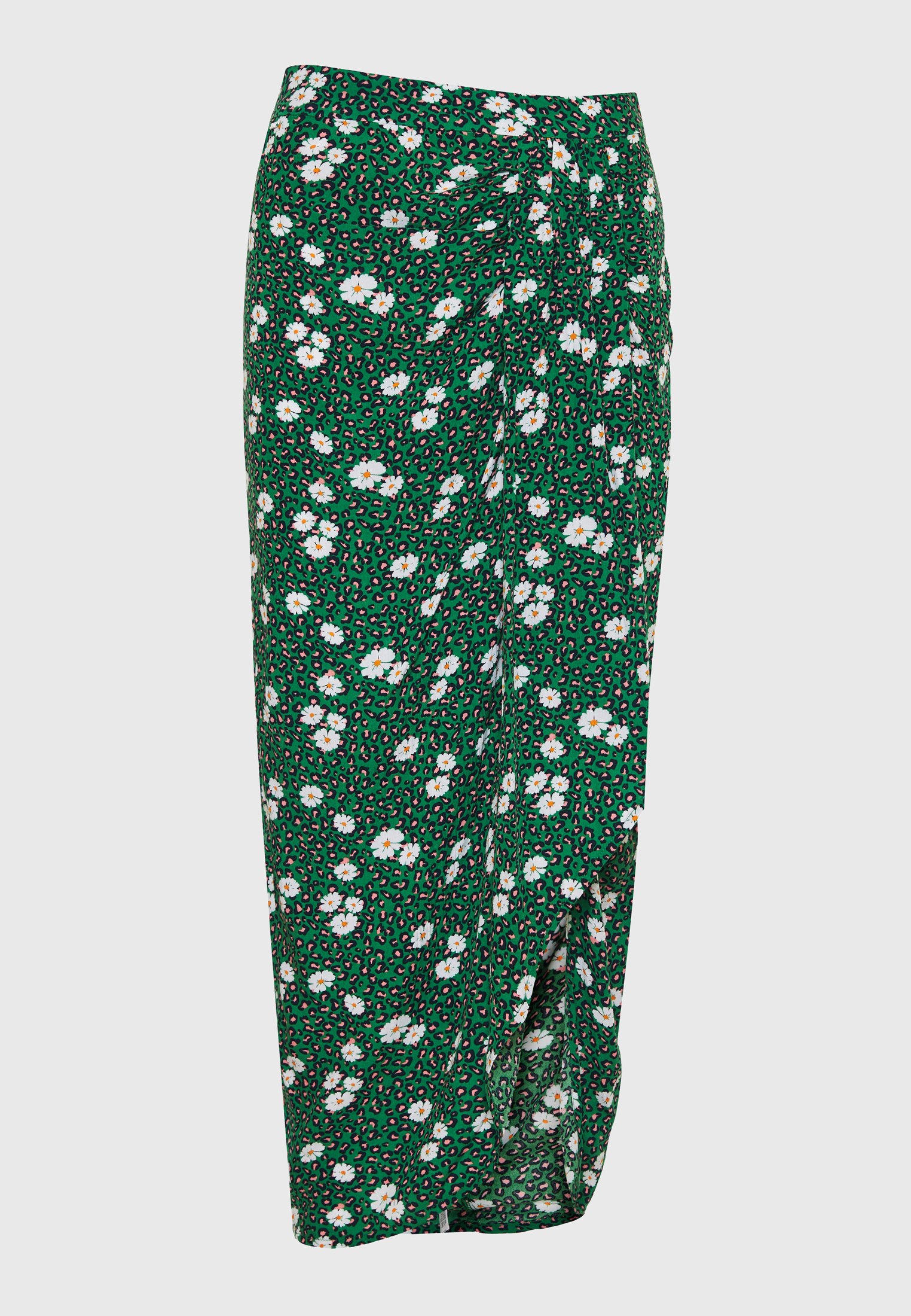 Women's Midi Skirts Funky Buddha Green