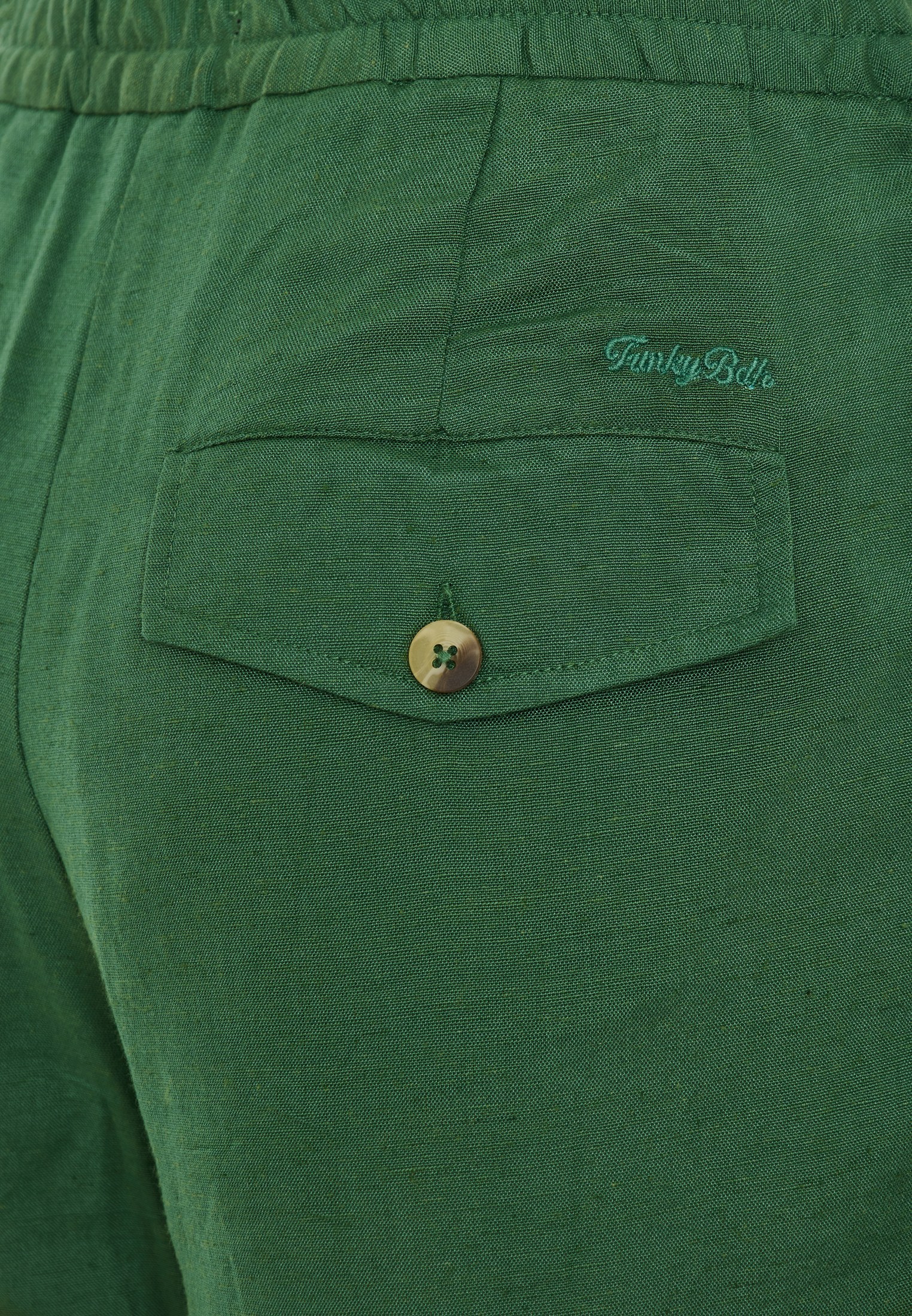 Women's Trousers Funky Buddha Green