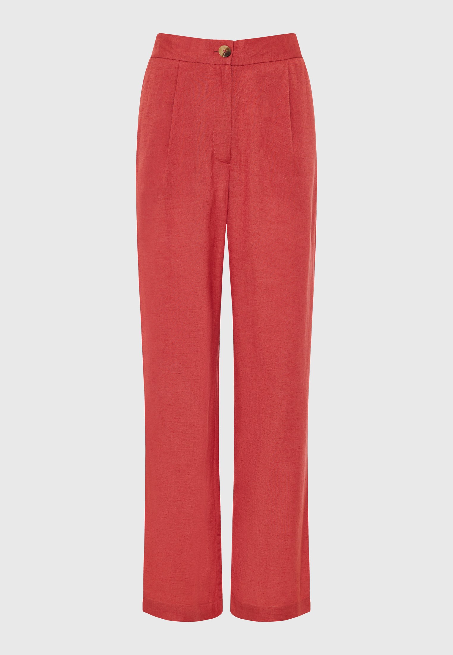 Women's Trousers Funky Buddha Red