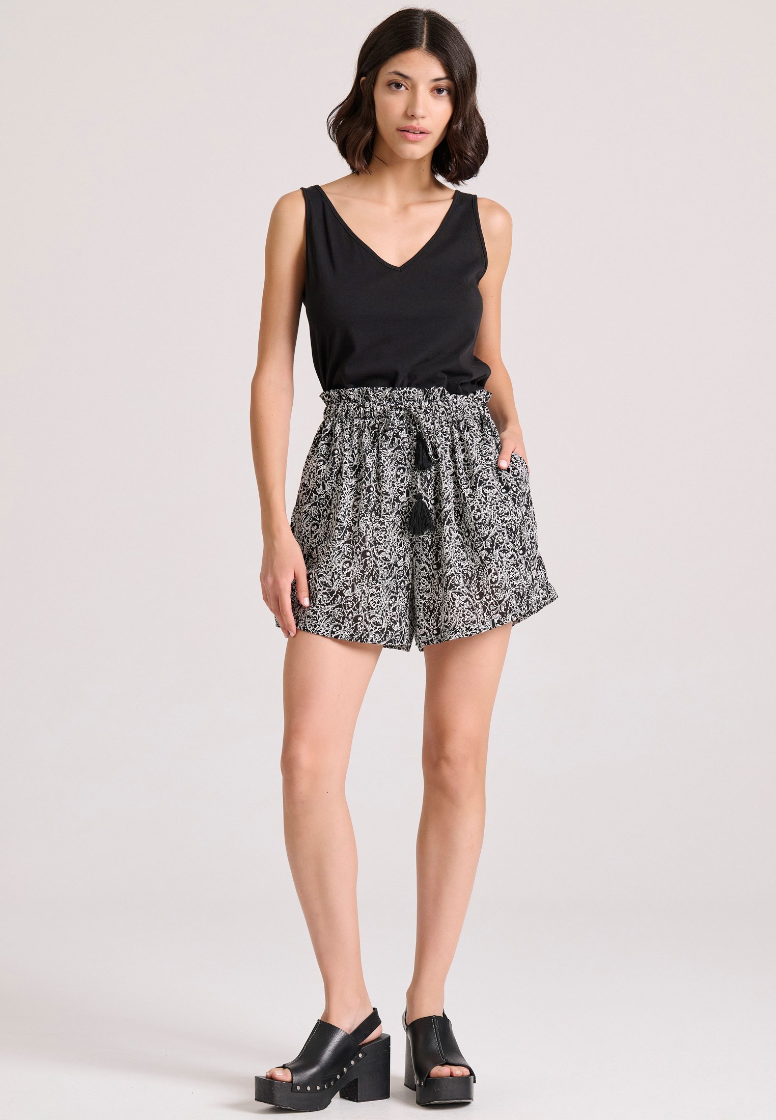 Women's Tops Funky Buddha Black