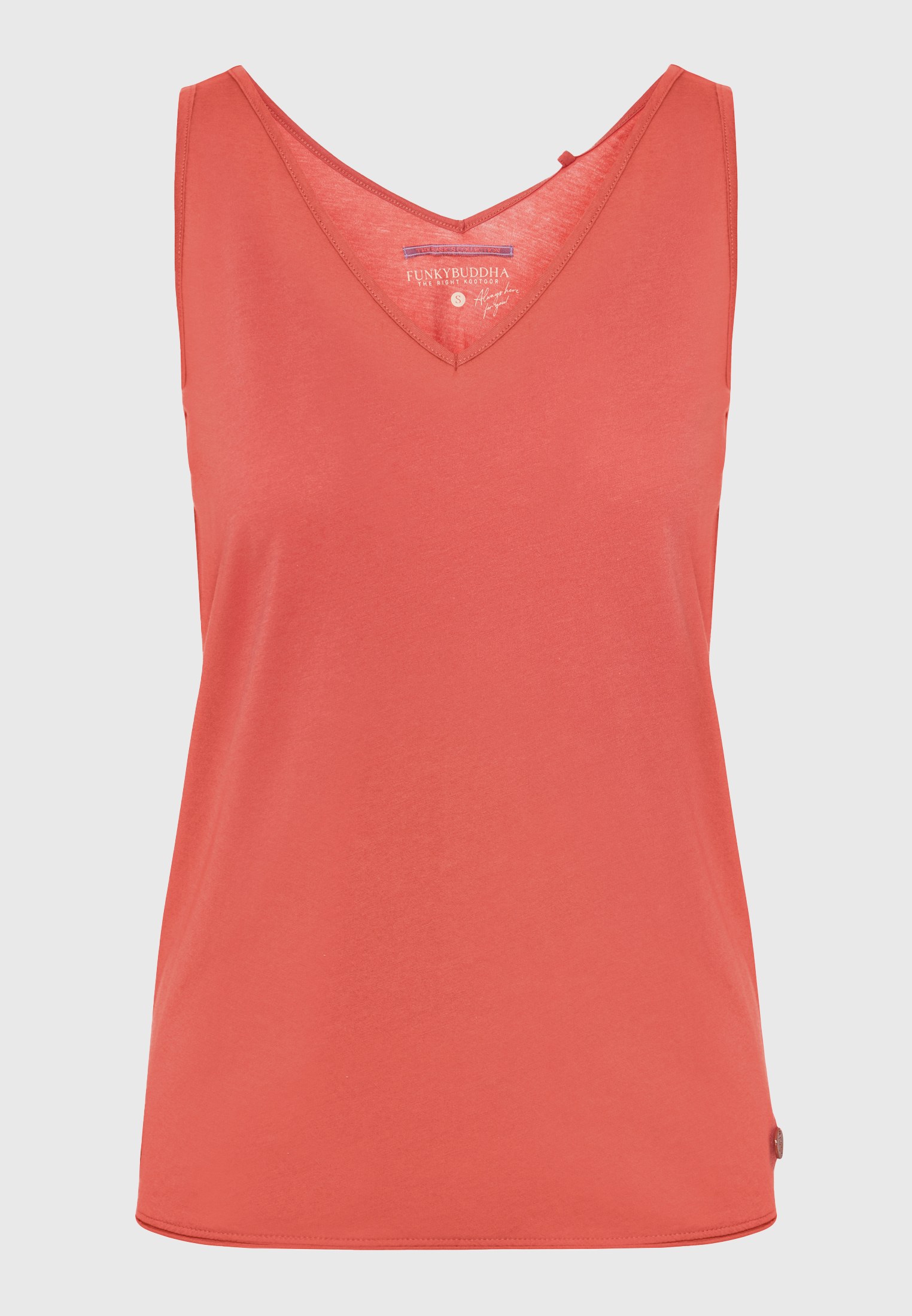 Women's Tops Funky Buddha Red