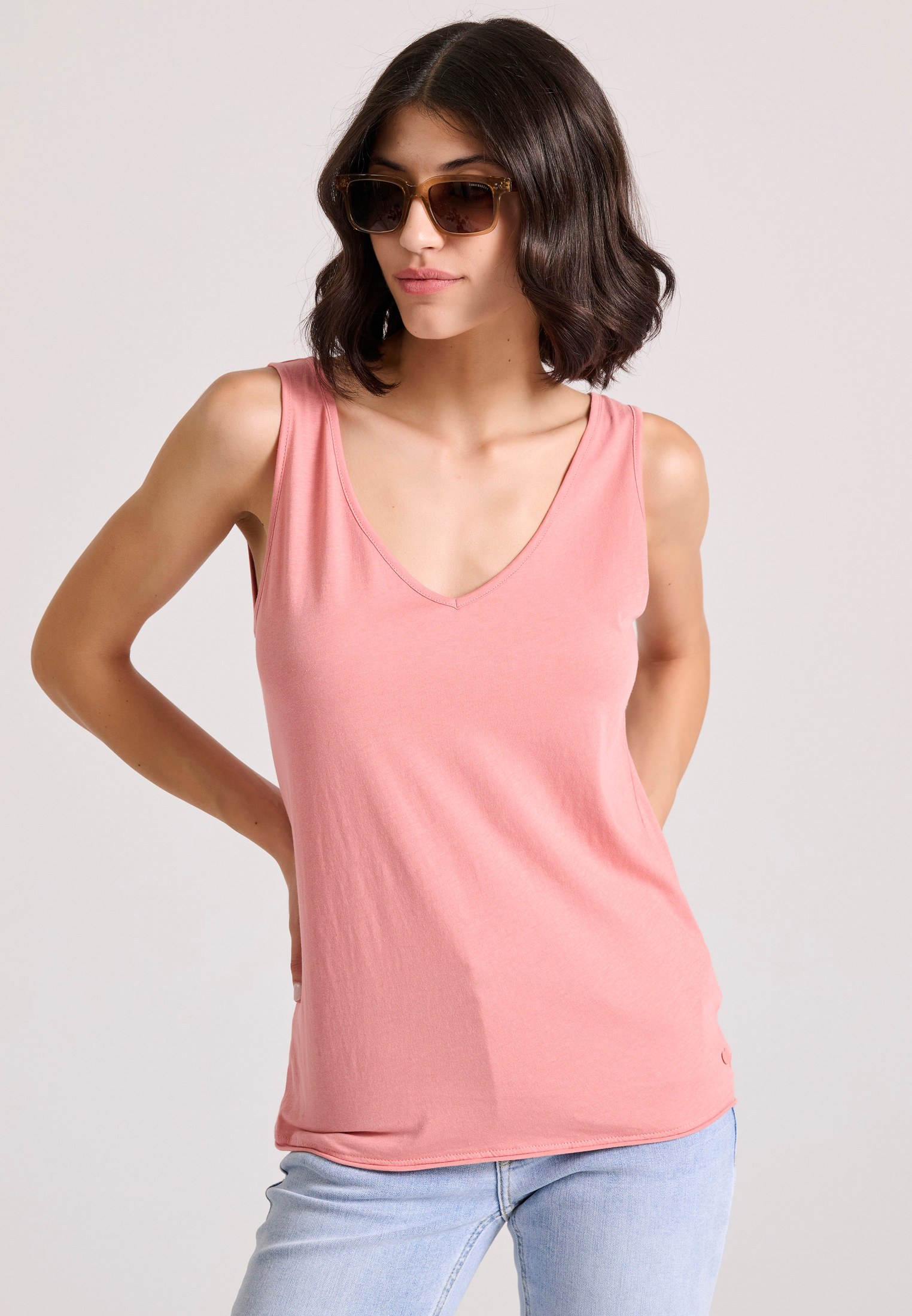 Women's Tops Funky Buddha Pink