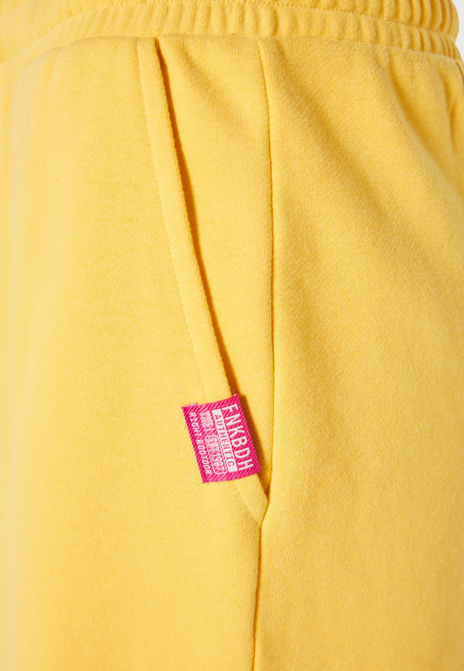 Women's Shorts Funky Buddha Yellow