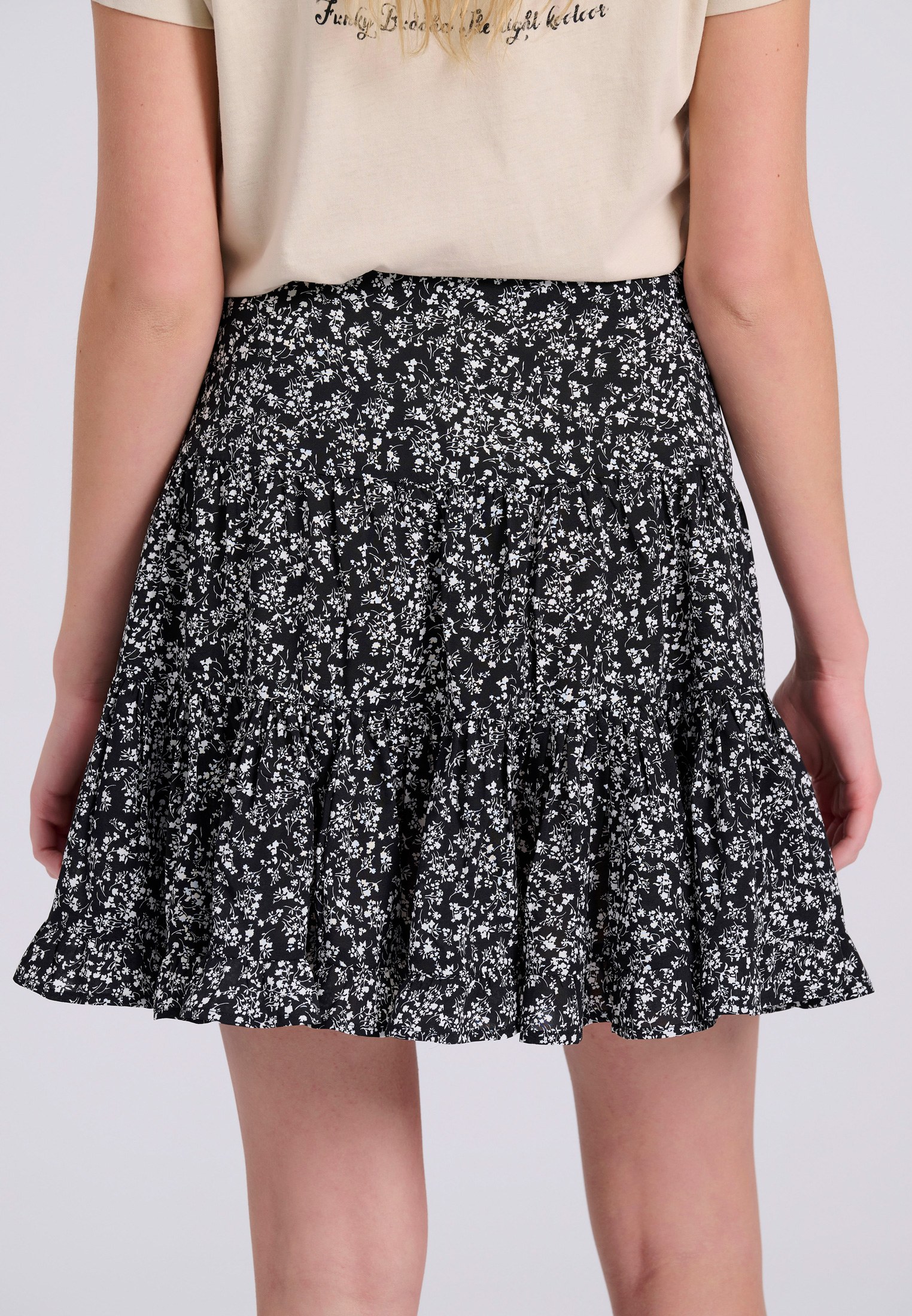 Women's Mini Skirts Funky Buddha Black