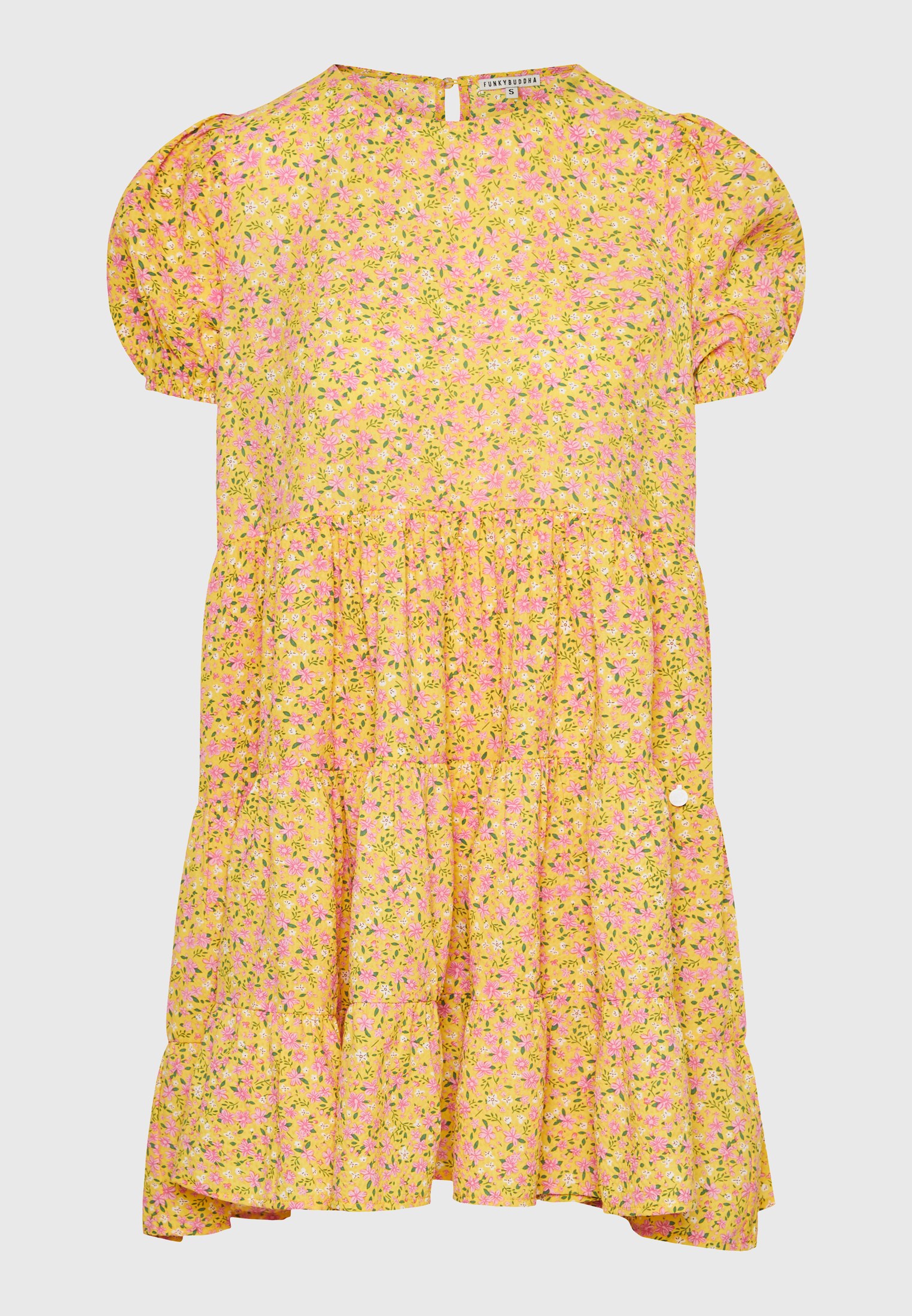 Women's Dresses Funky Buddha Yellow