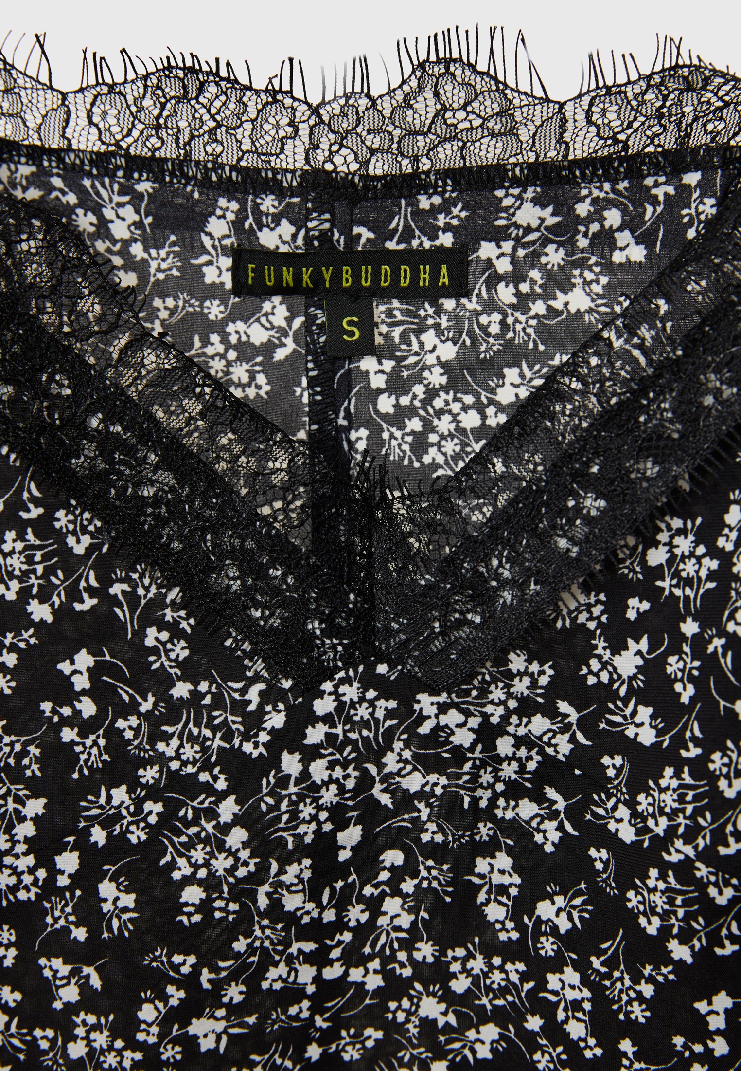 Women's Tops Funky Buddha Black