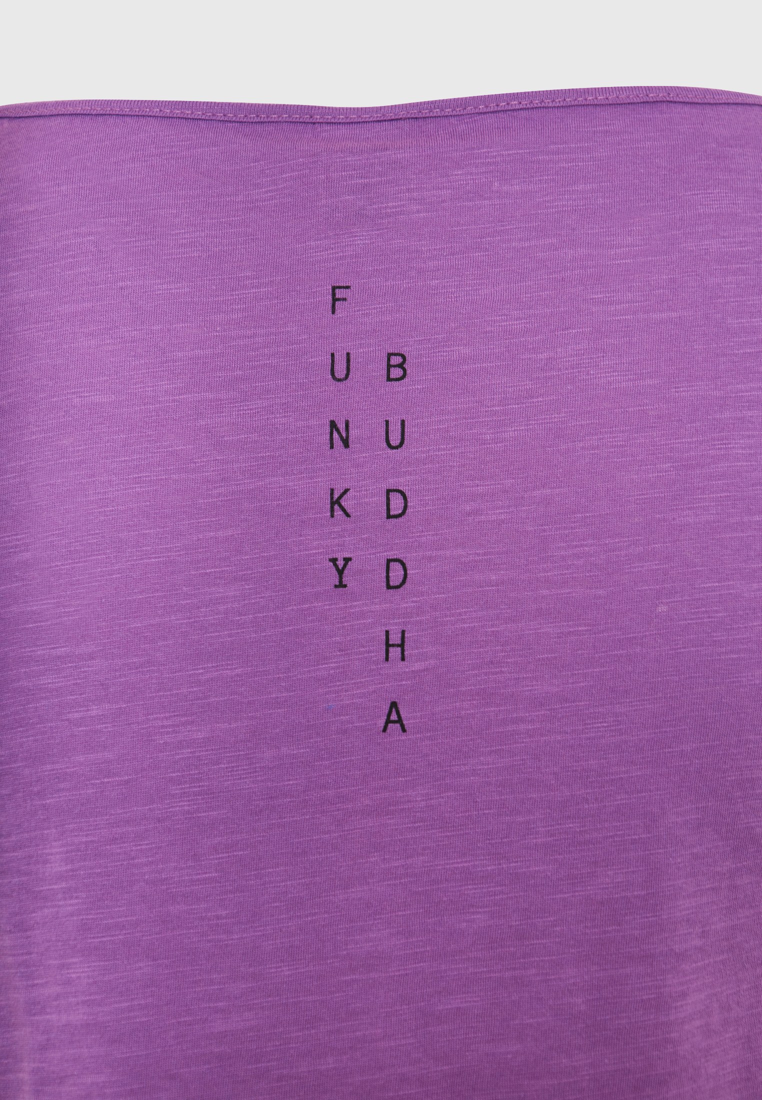 Γυναικείο t-shirt με Funky Buddha τύπωμα στην πλάτη φωτογραφία