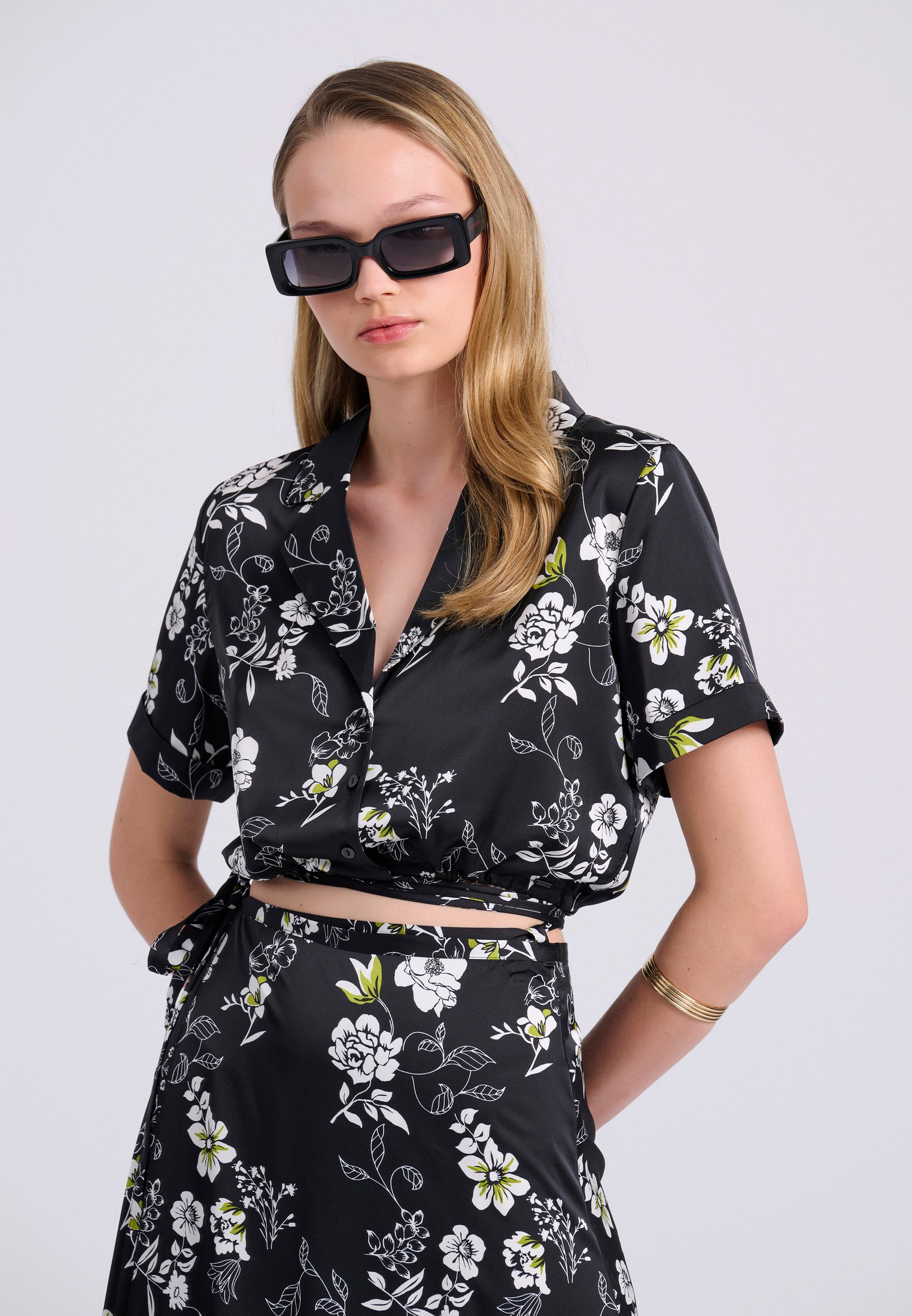 Women's Shirts Funky Buddha Black