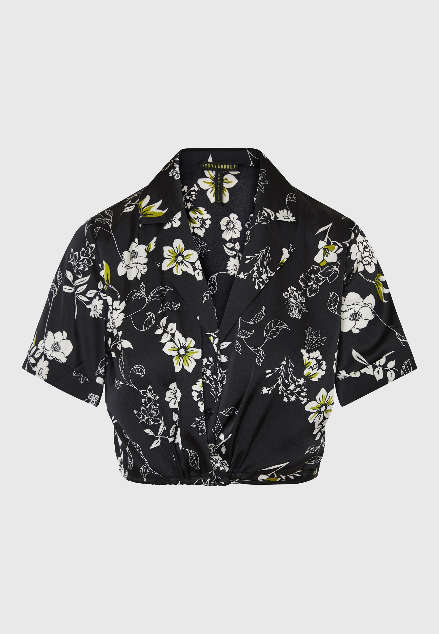 Women's Shirts Funky Buddha Black