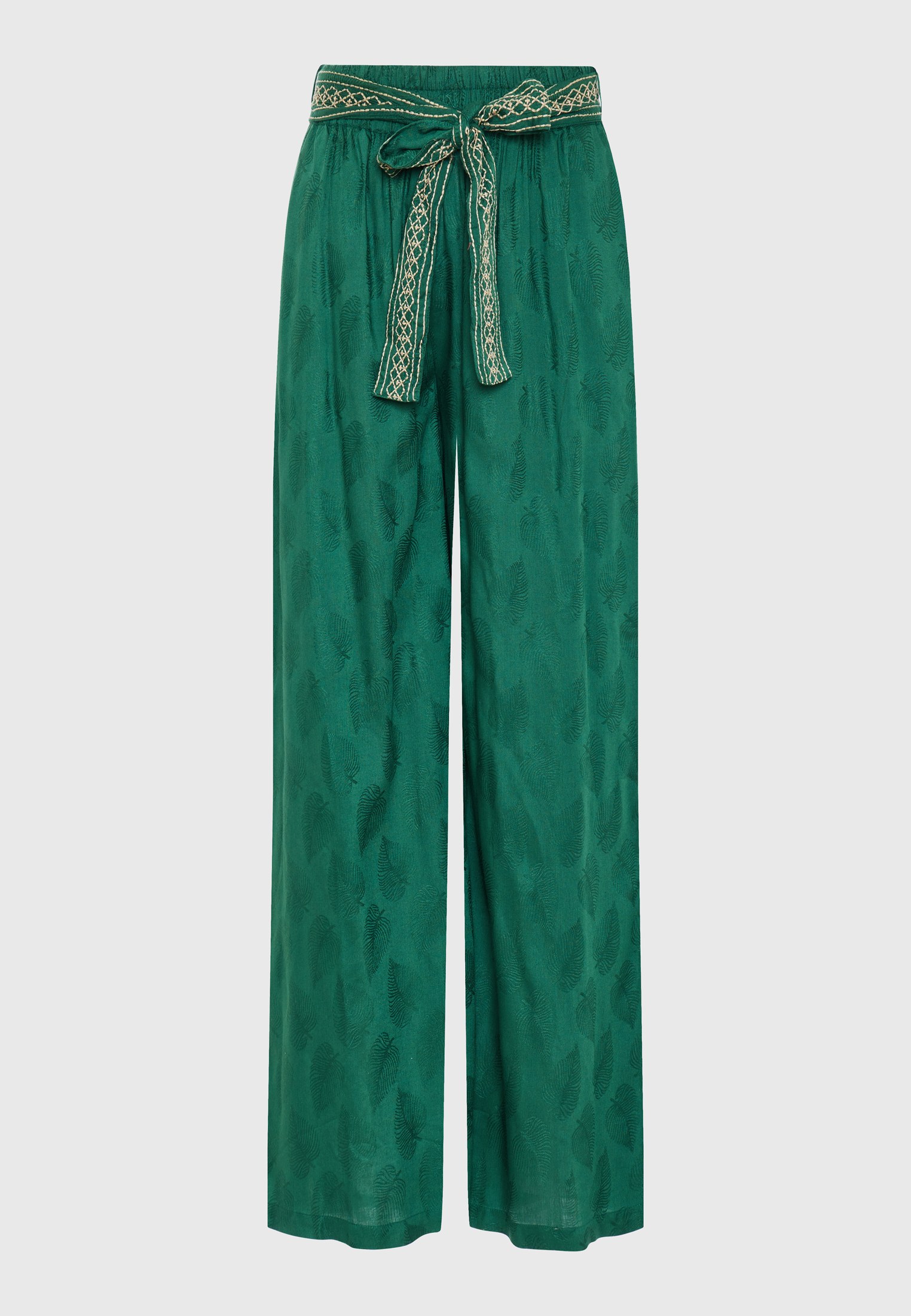 Women's Trousers Funky Buddha Green