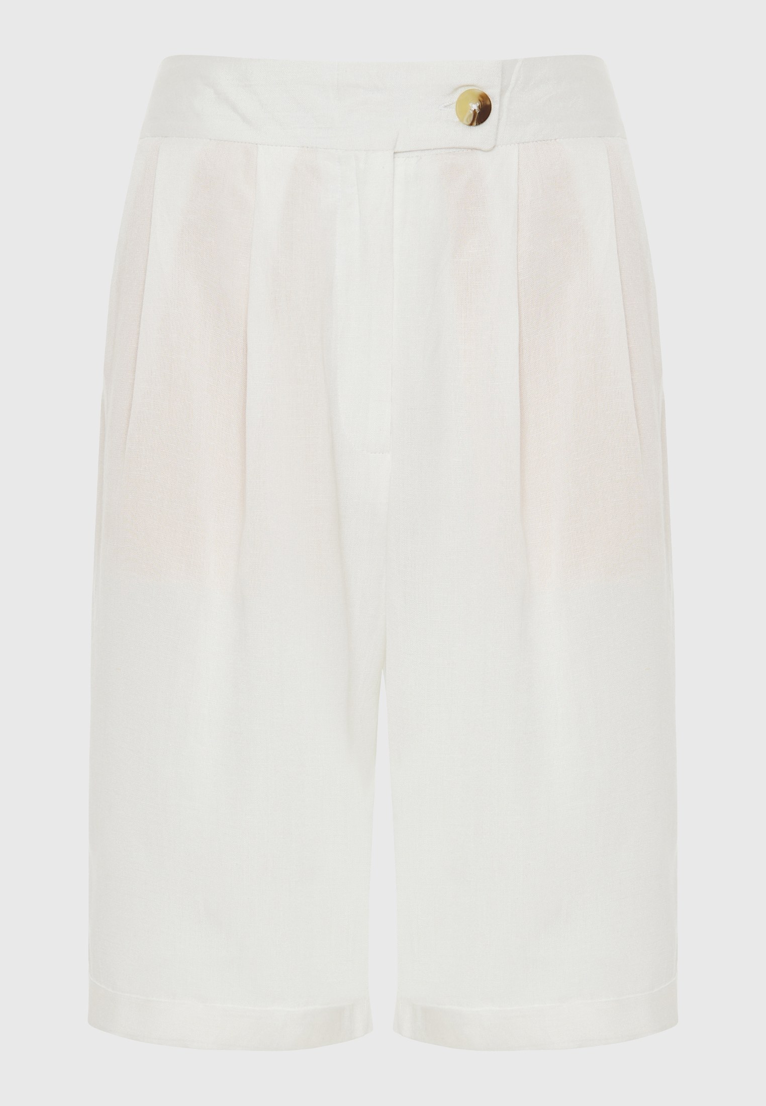 Women's Shorts Funky Buddha White