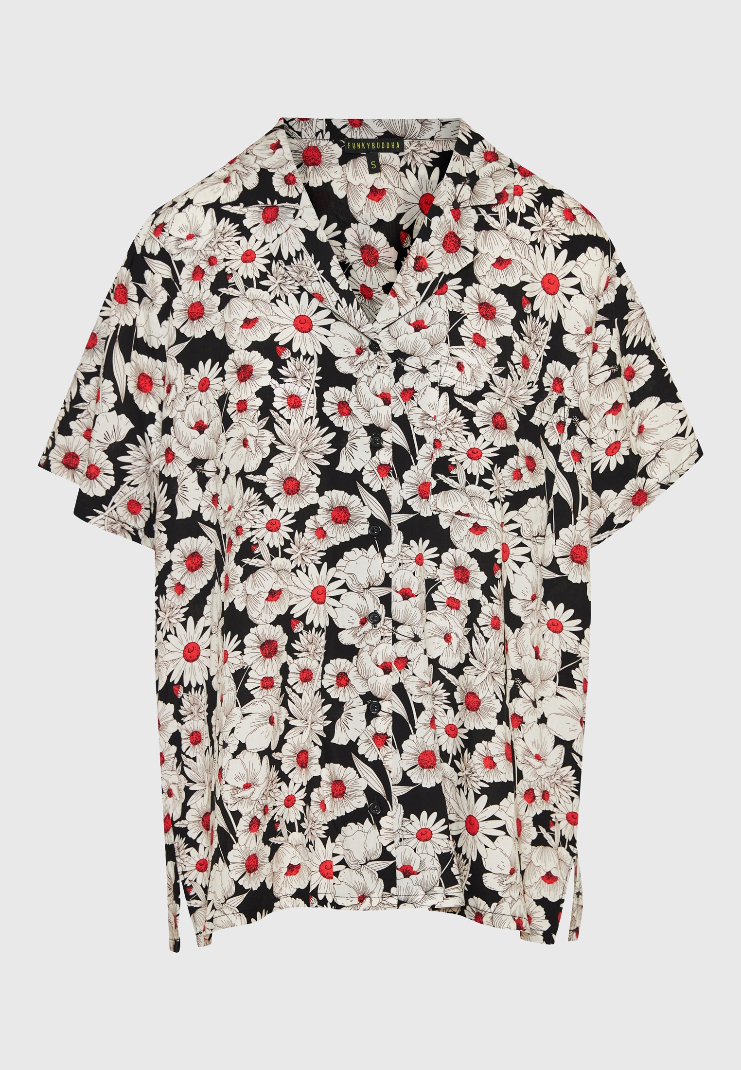 Women's Shirts Funky Buddha Black