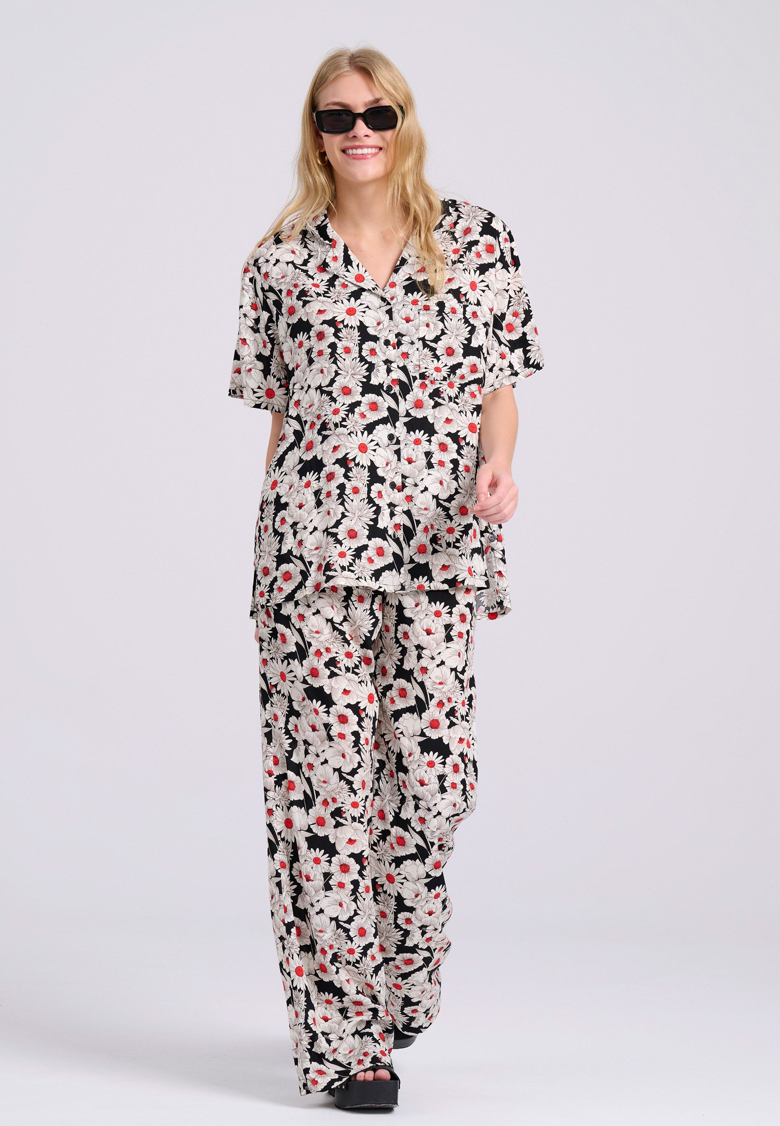 Women's Shirts Funky Buddha Black