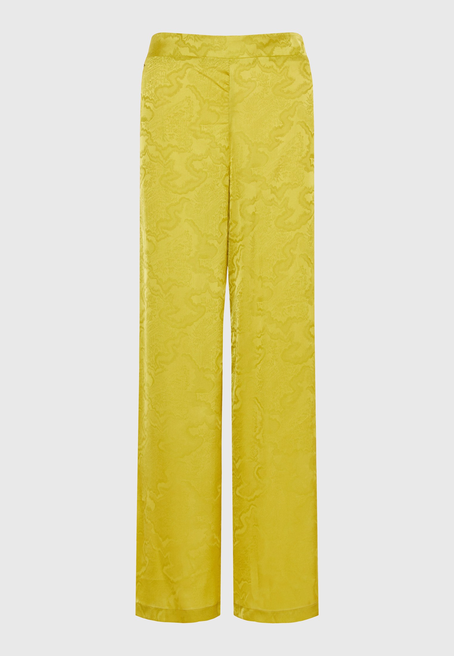 Women's Trousers Funky Buddha Yellow