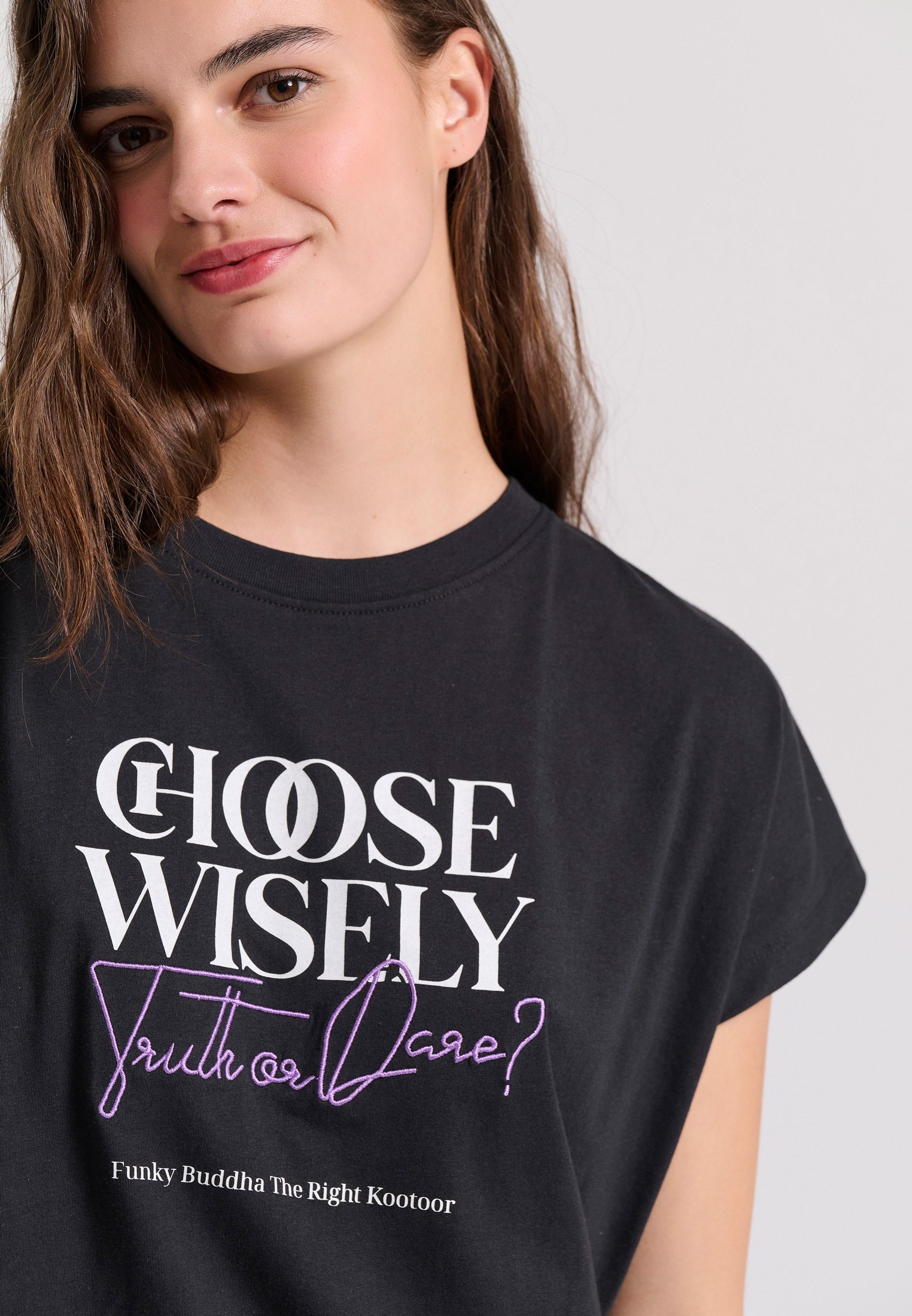 Women's Shirts Funky Buddha Black