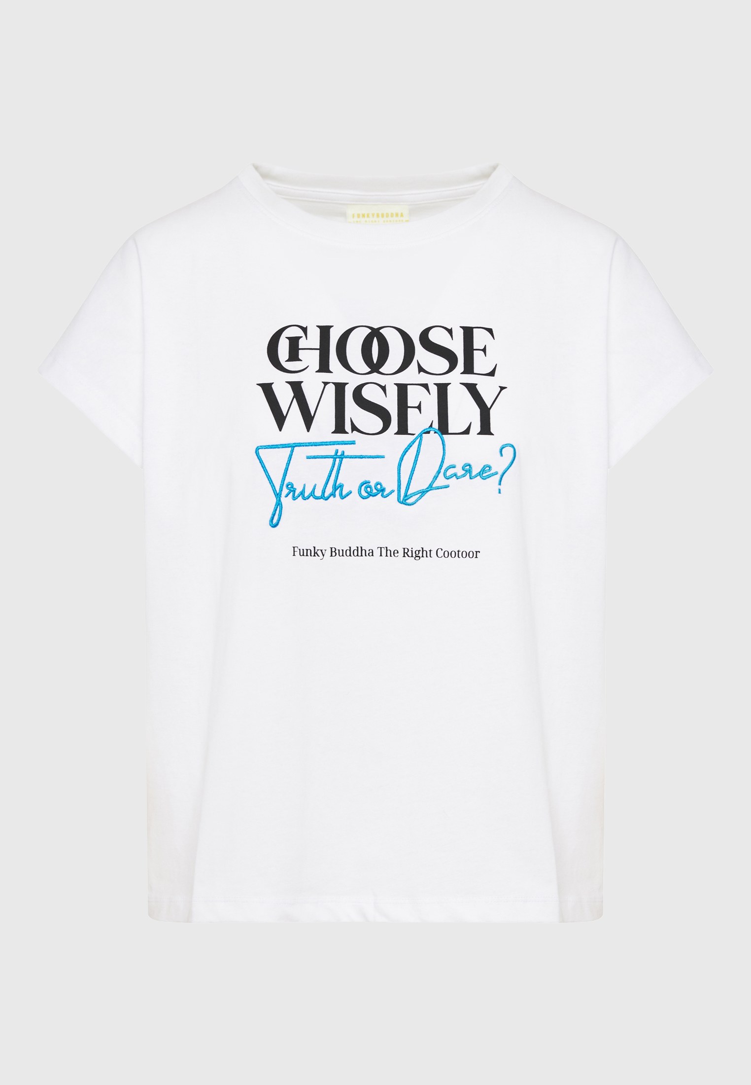 Women's T-Shirts Funky Buddha White