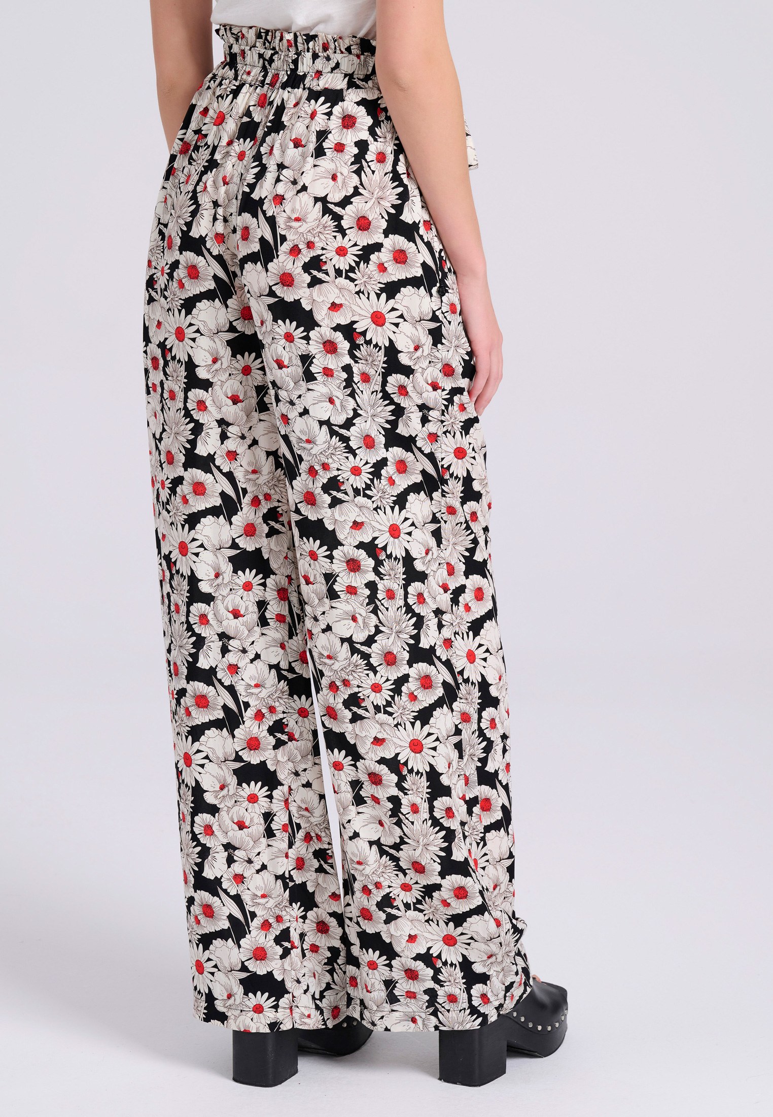 Women's Trousers Funky Buddha Black