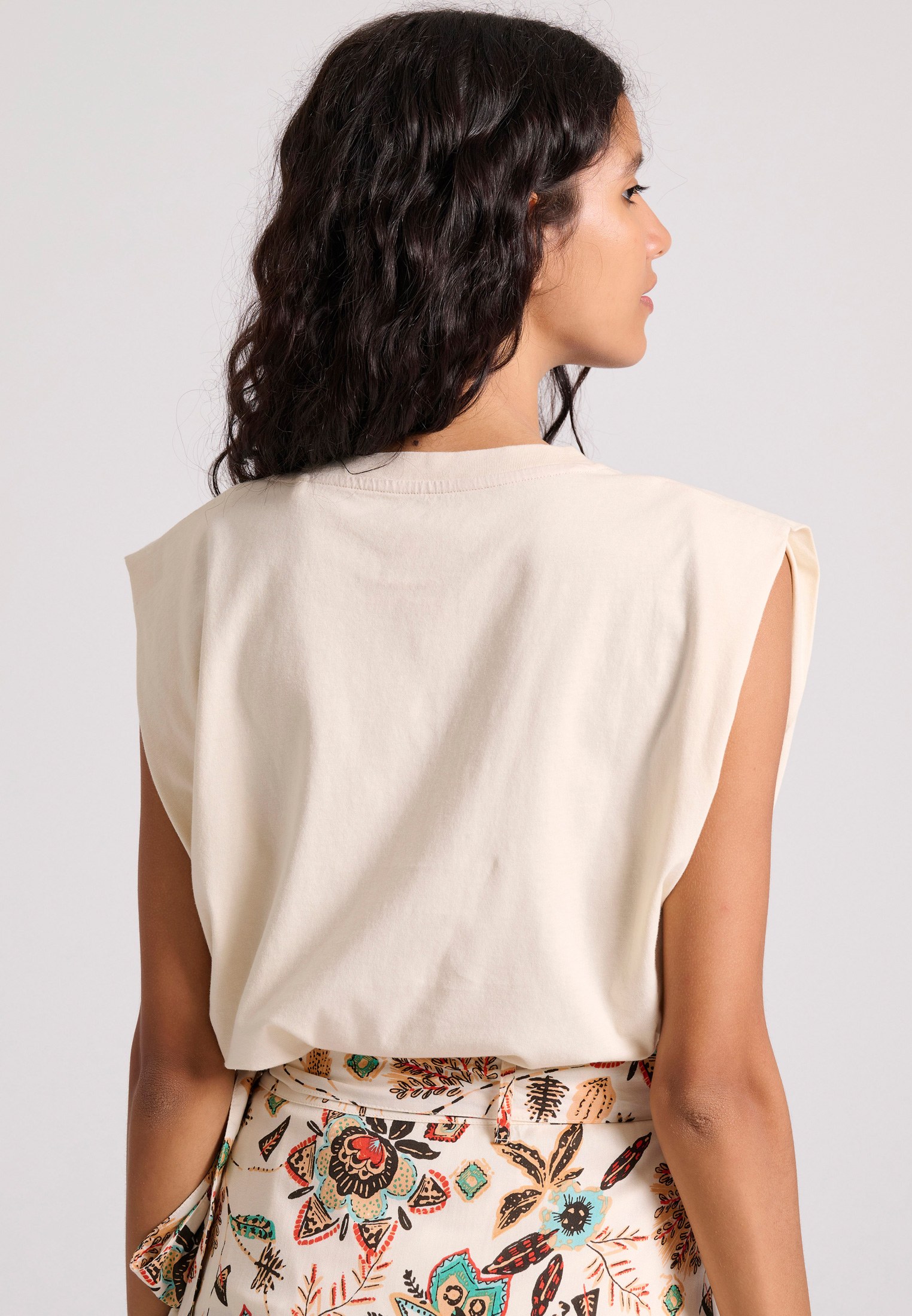 Women's T-Shirts Funky Buddha White