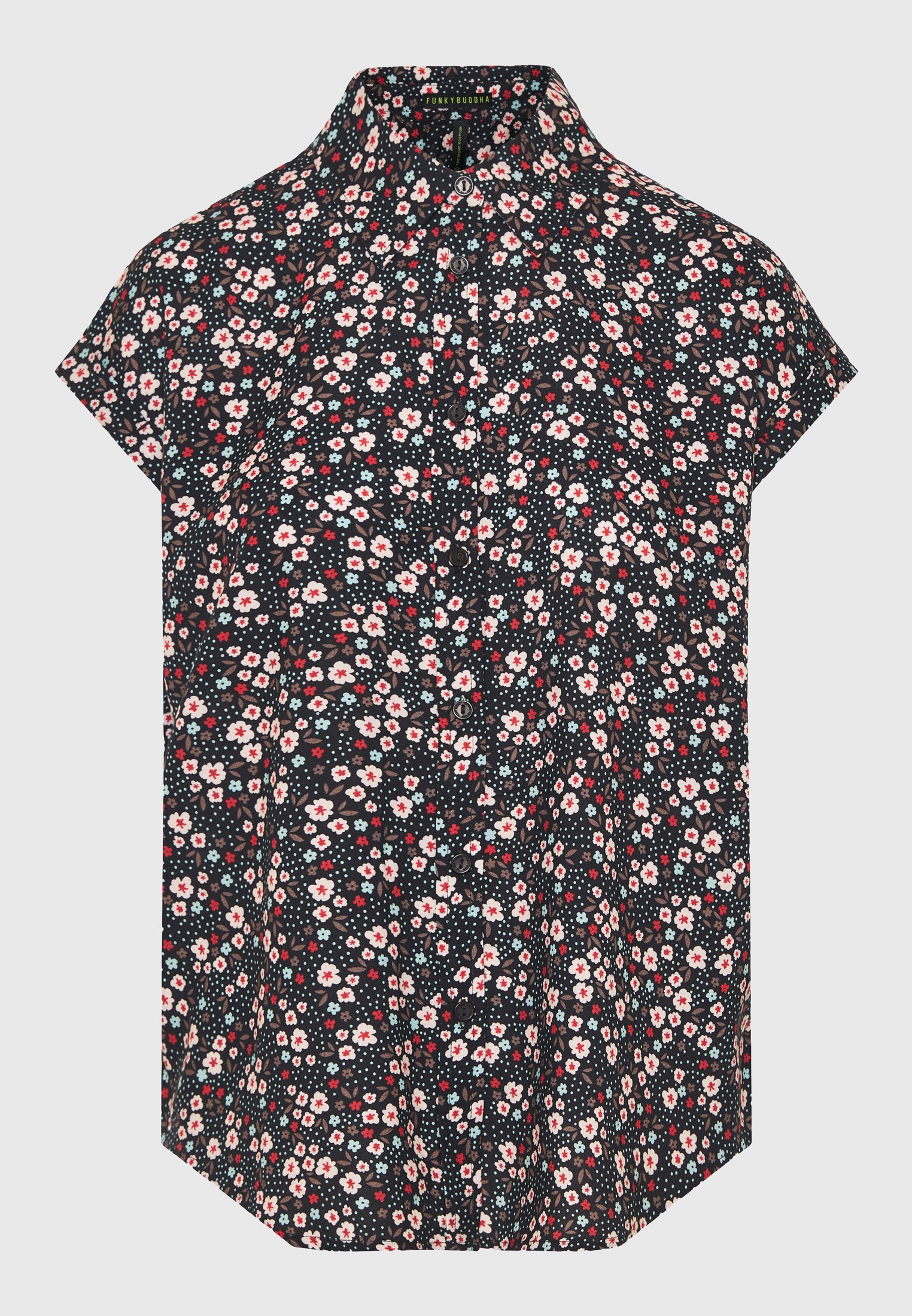 Women's Shirts Funky Buddha Black