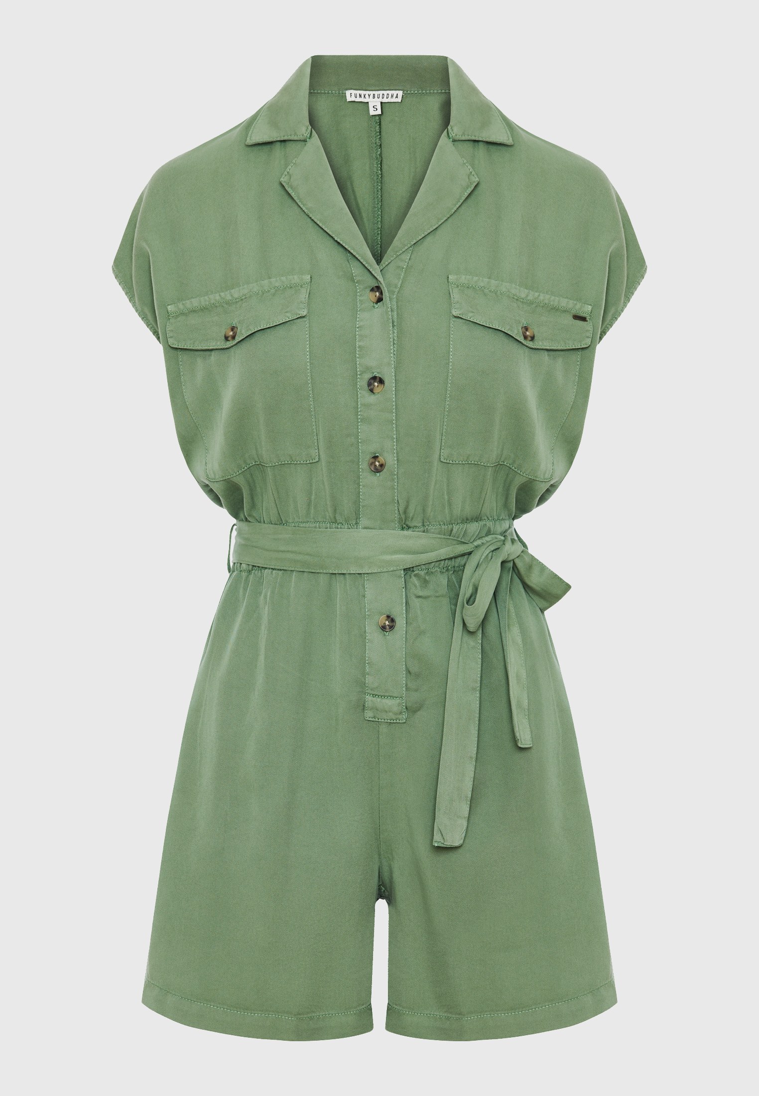 Women's Dresses Funky Buddha Green