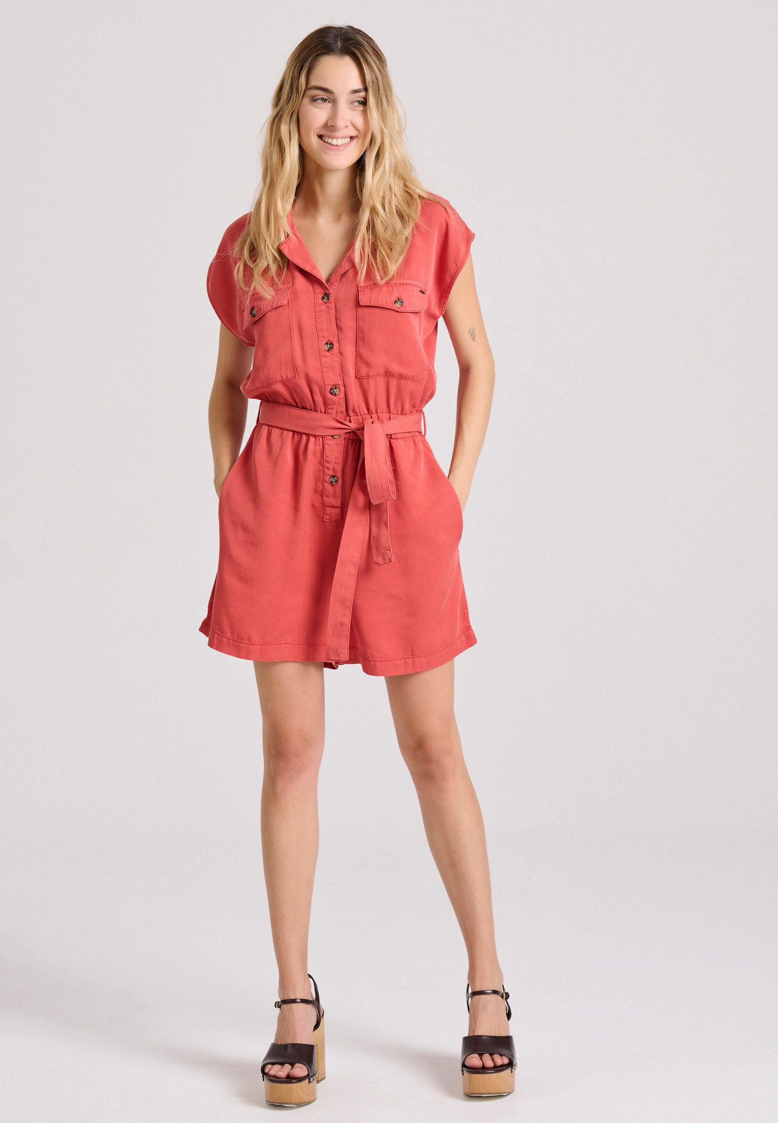 Women's Dresses Funky Buddha Red