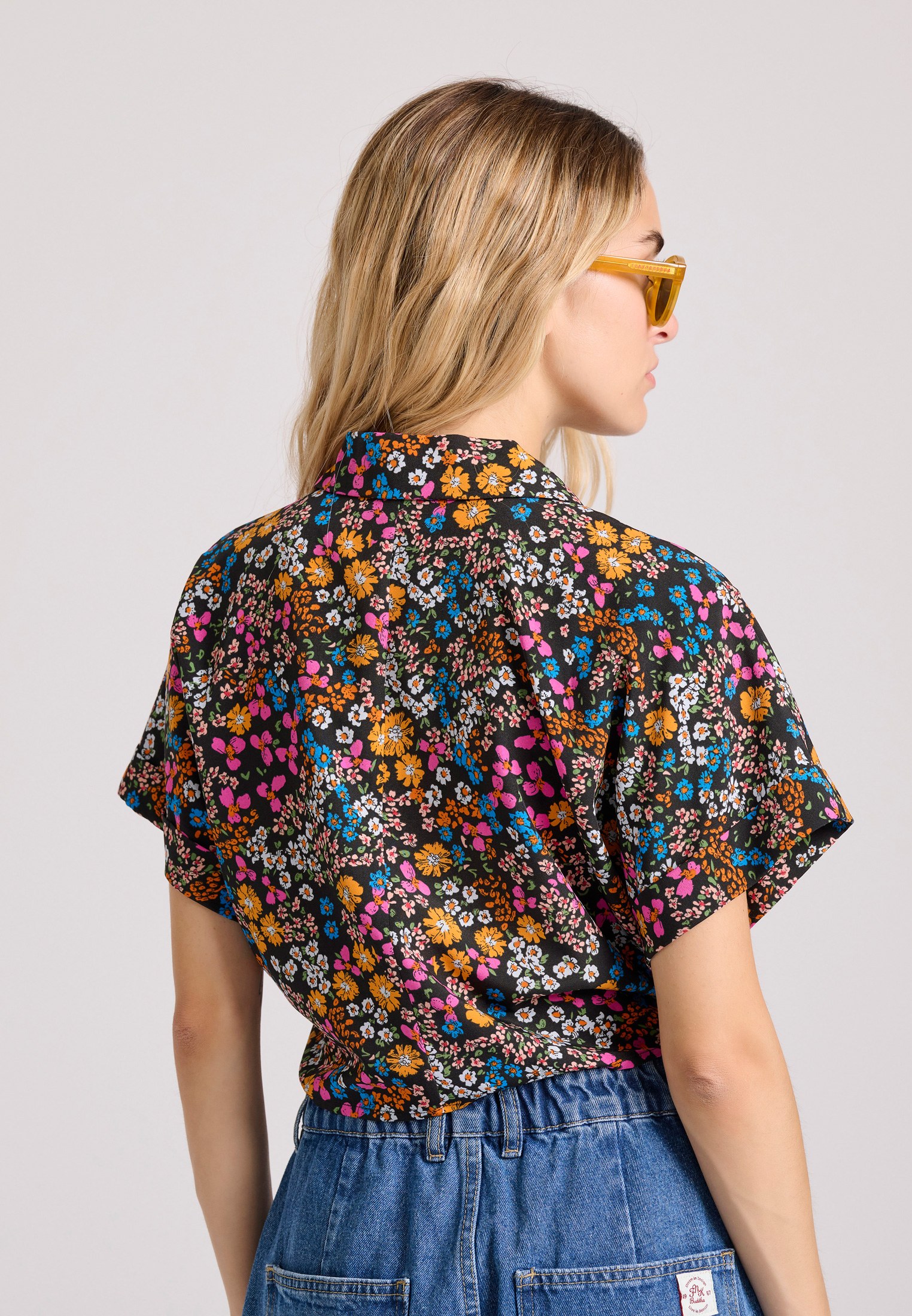 Women's Shirts Funky Buddha Black