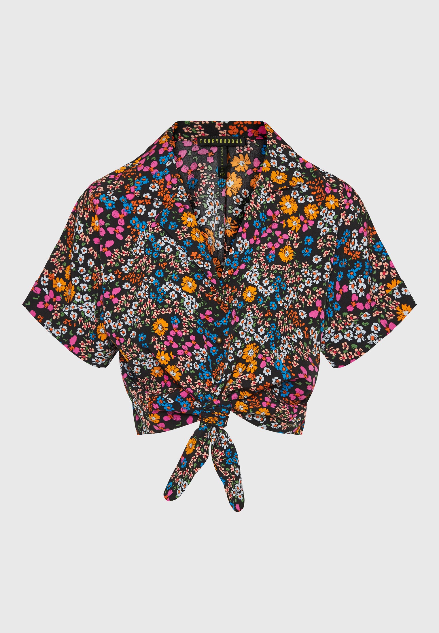 Women's Shirts Funky Buddha Black