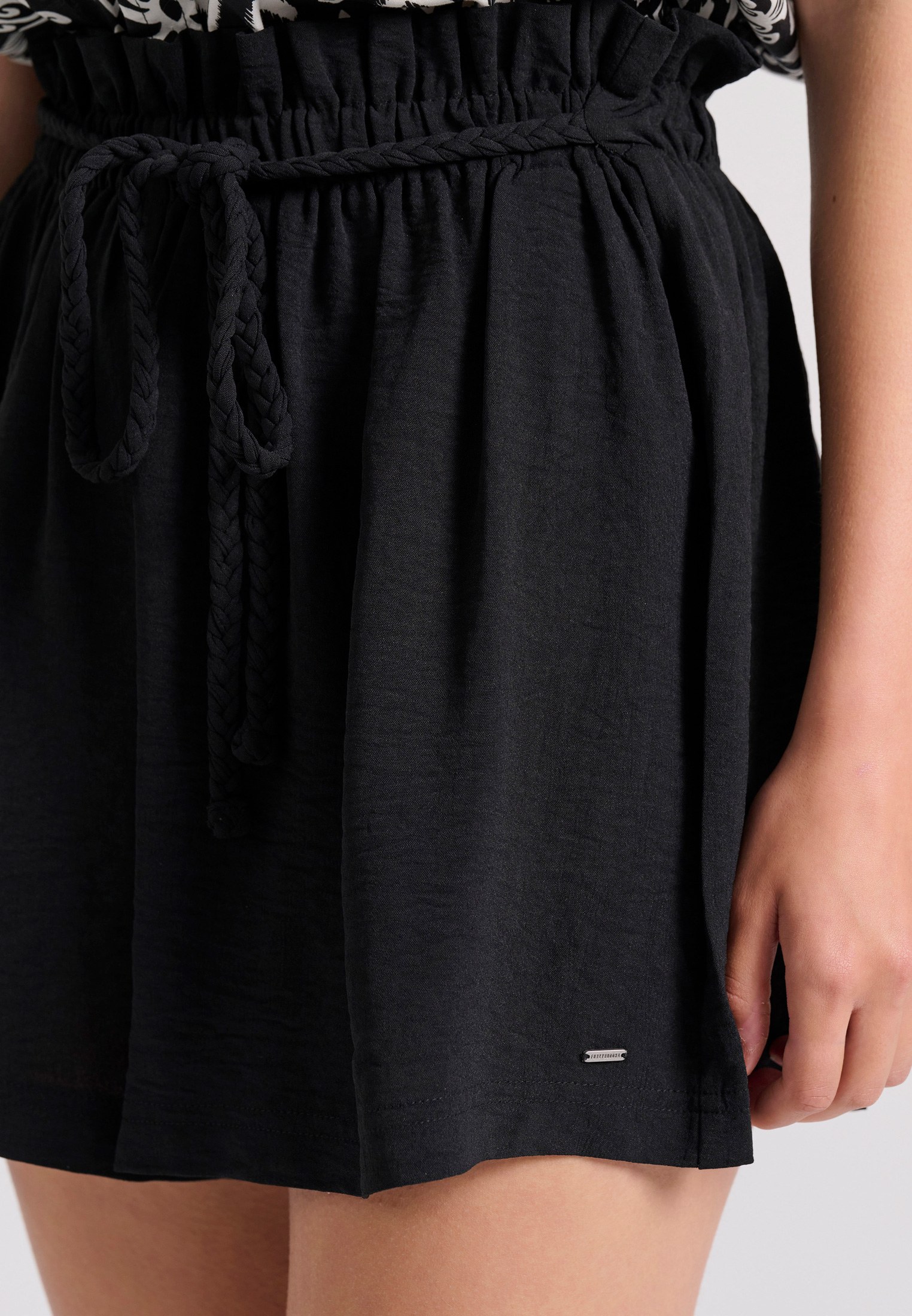 Women's Shorts Funky Buddha Black