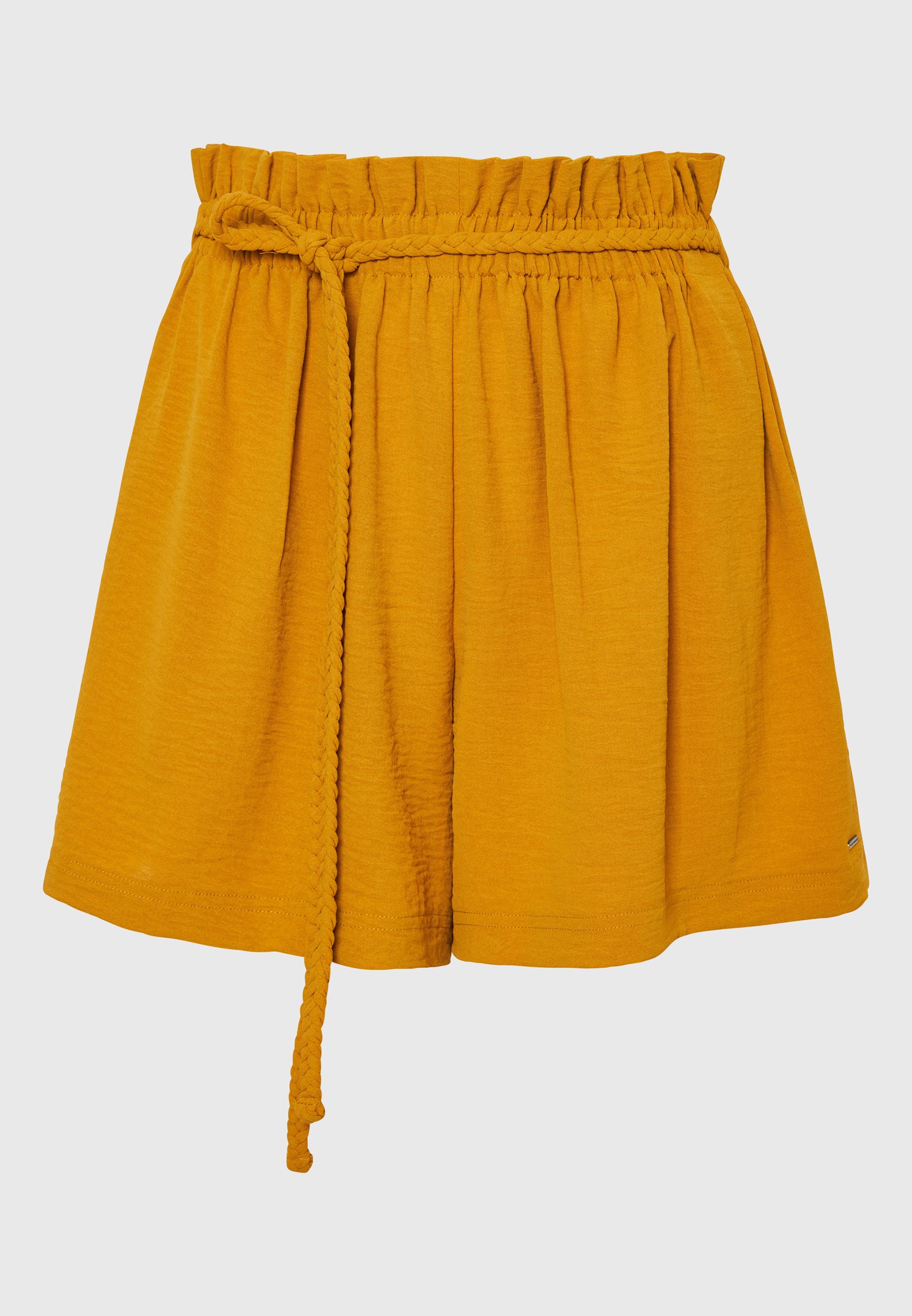 Women's Shorts Funky Buddha Yellow