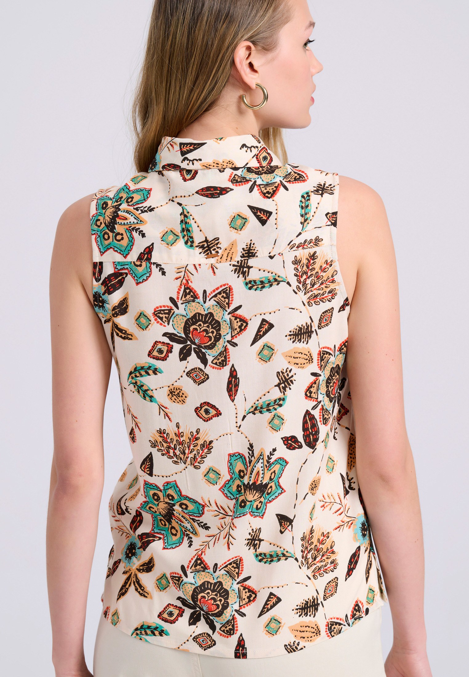 Women's Shirts Funky Buddha Multicolor