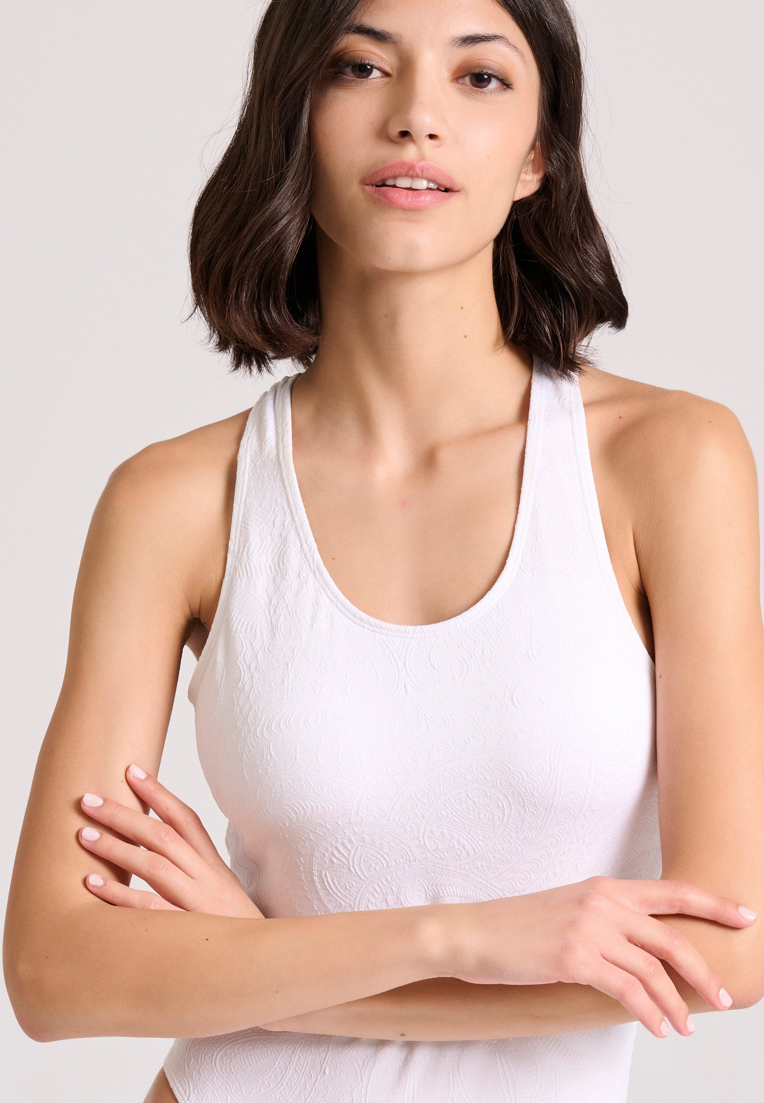 Ολόσωμο μαγιό με ανοιχτή πλάτη φωτογραφία