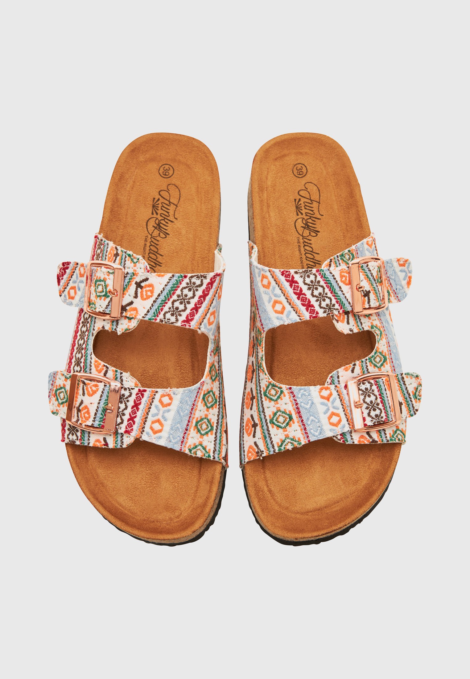 Women's Sandals Funky Buddha White