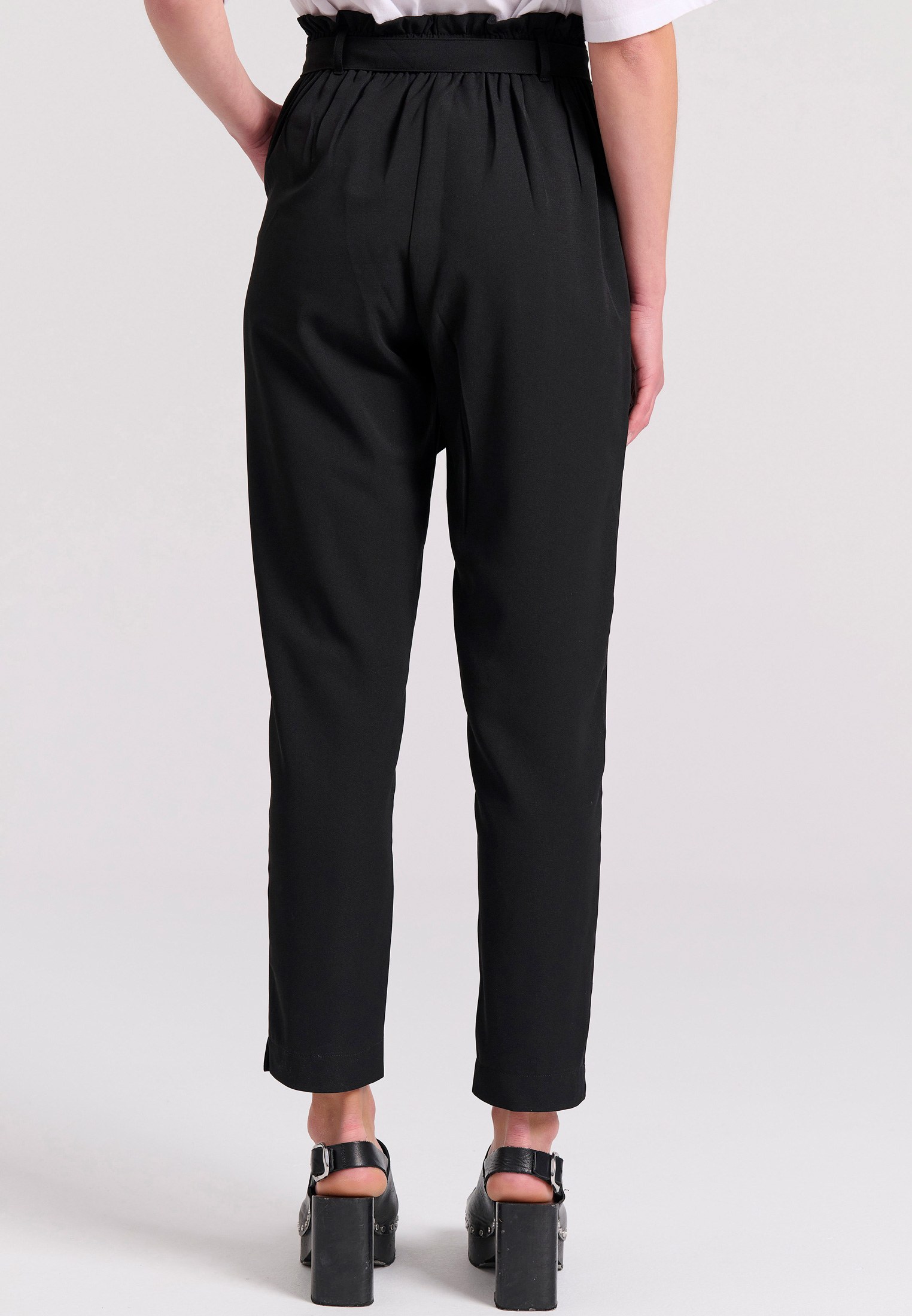 Women's Trousers Funky Buddha Black