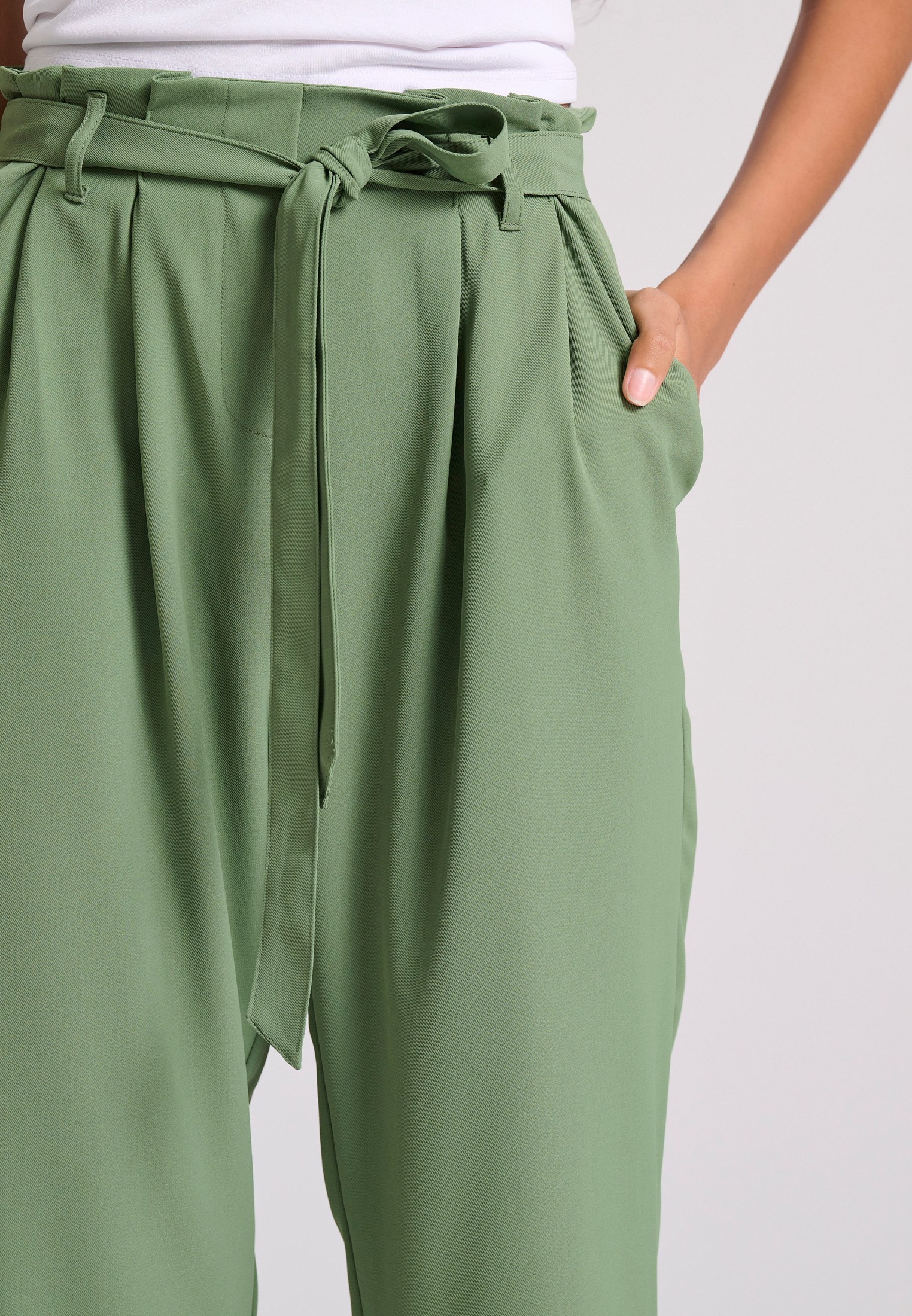 Women's Trousers Funky Buddha Green