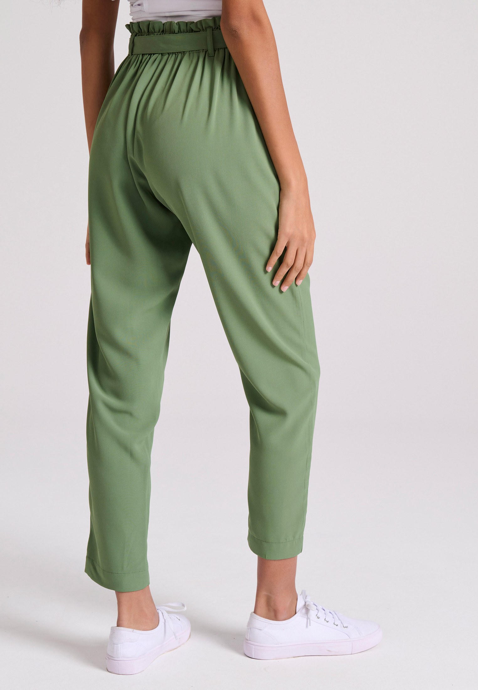 Women's Trousers Funky Buddha Green