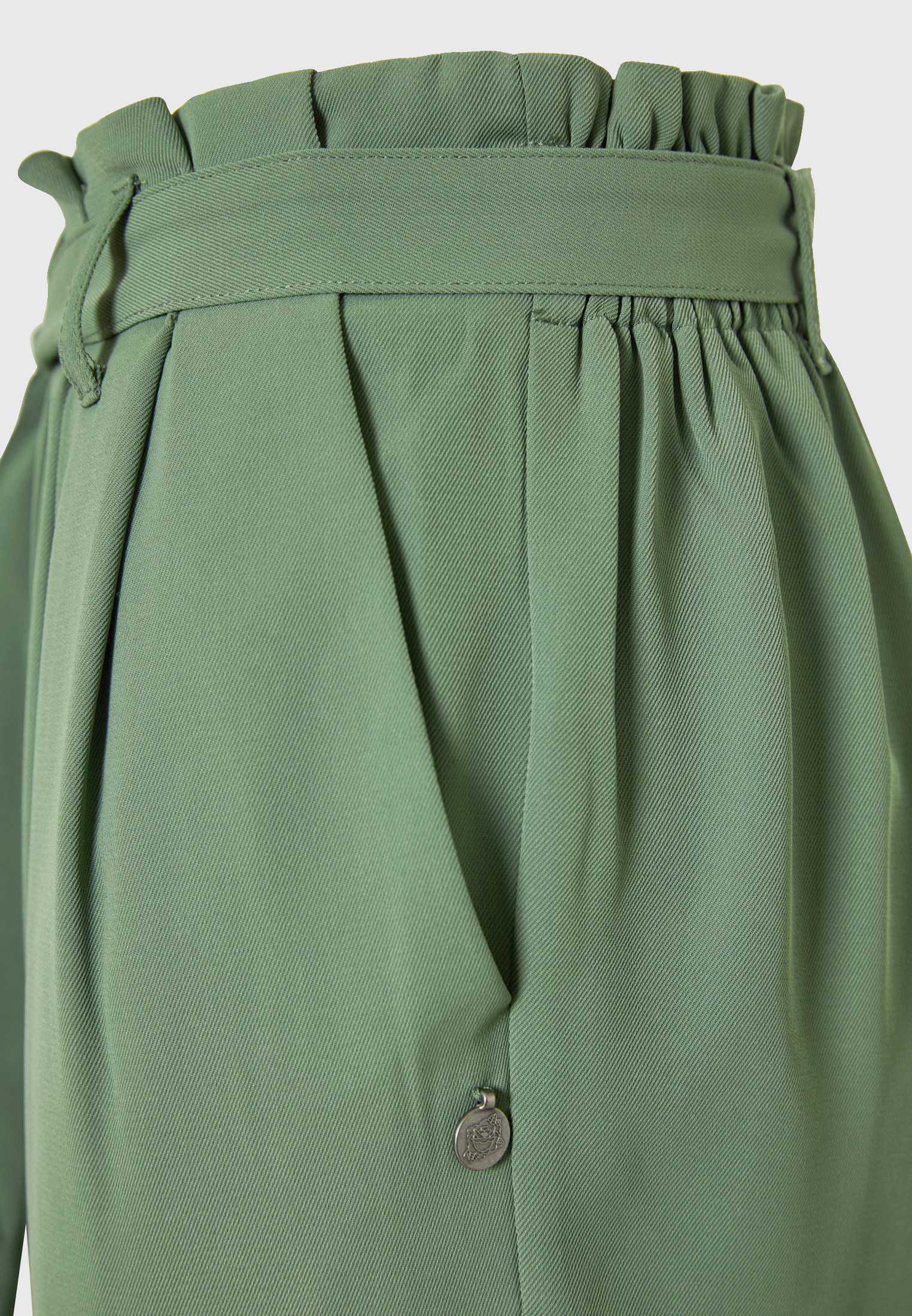 Women's Trousers Funky Buddha Green