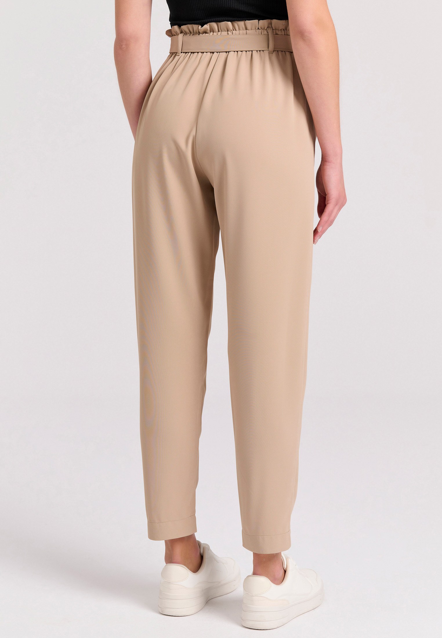Women's Trousers Funky Buddha Beige
