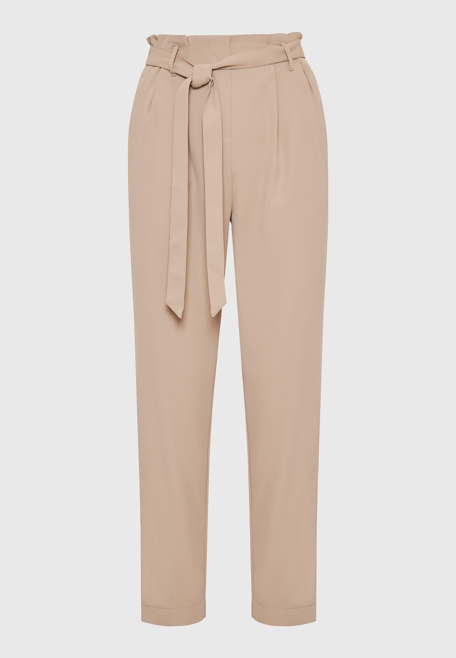 Women's Trousers Funky Buddha Beige