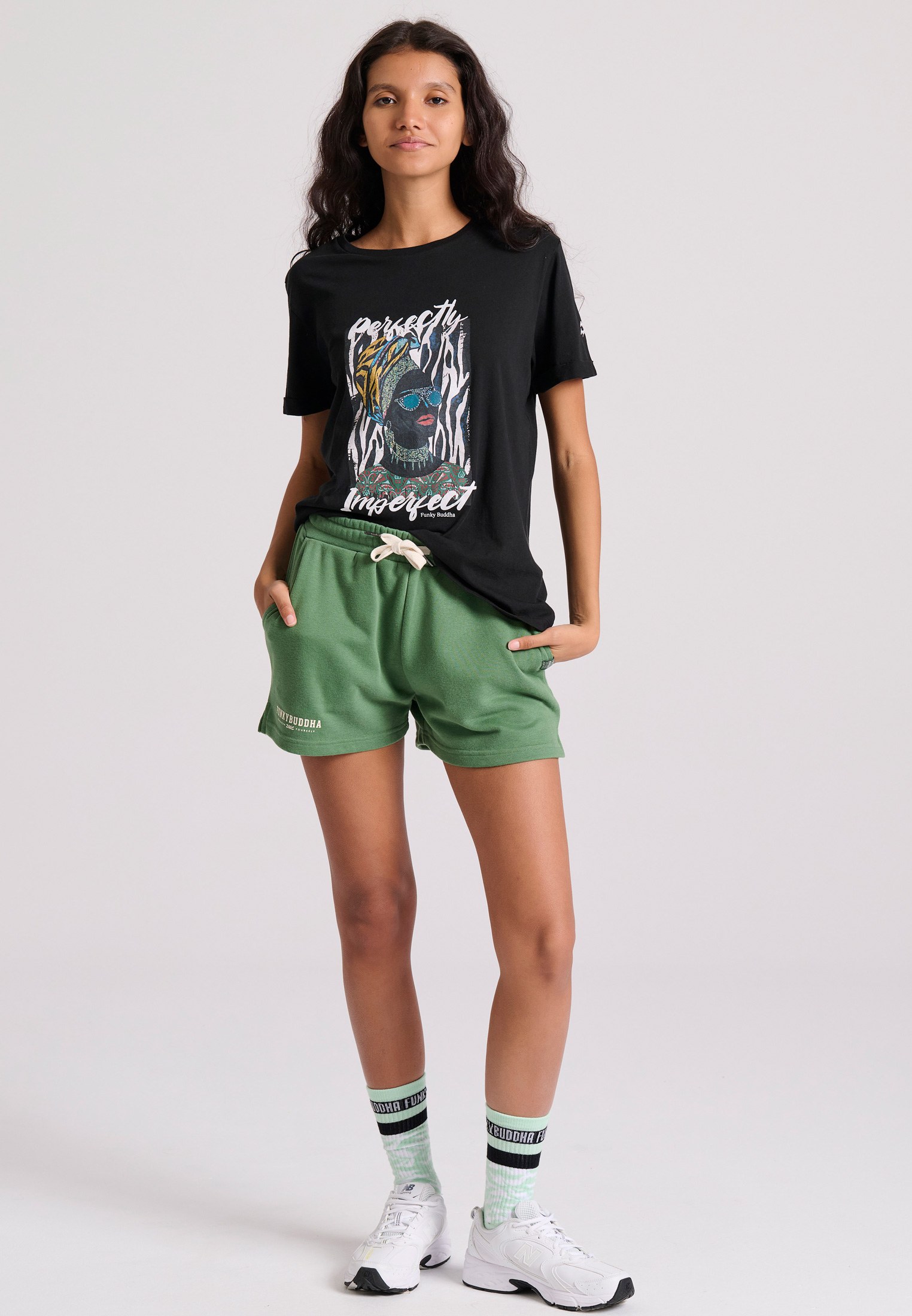 Women's Shirts Funky Buddha Black