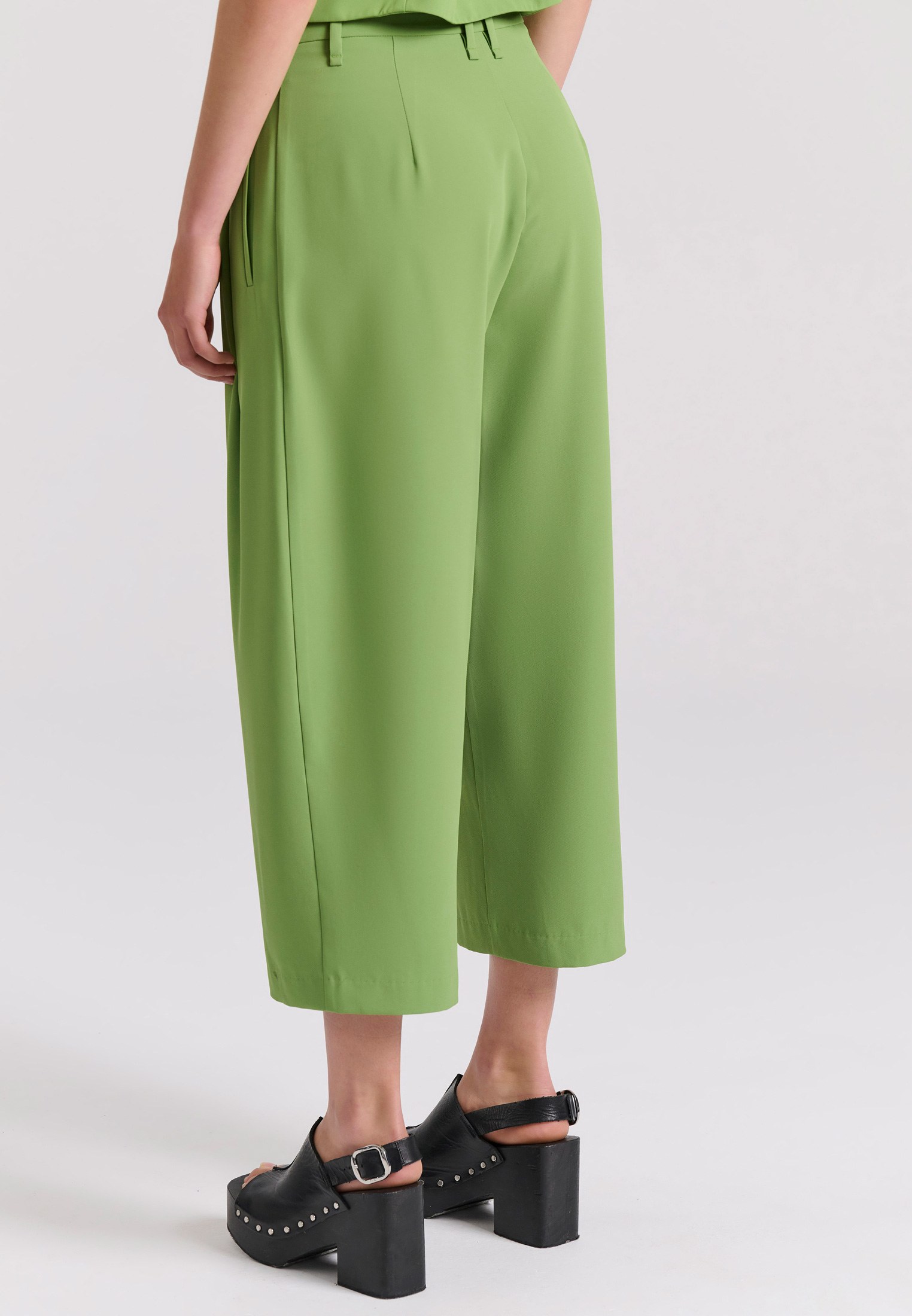 Women's Trousers Funky Buddha Green