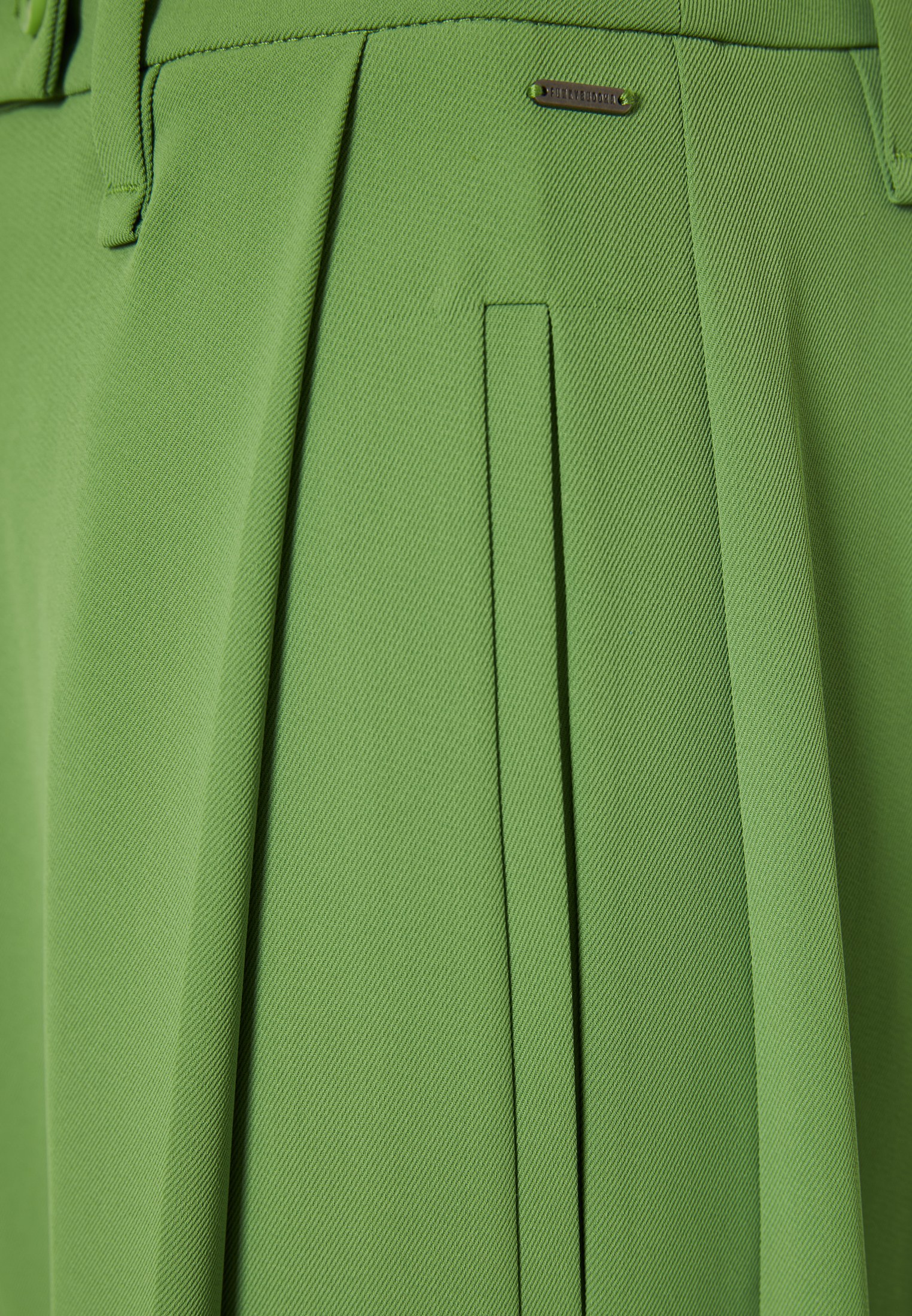 Women's Trousers Funky Buddha Green