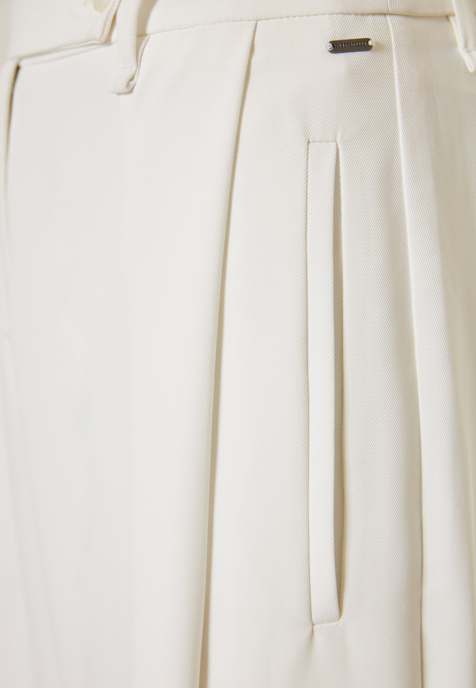 Women's Trousers Funky Buddha White