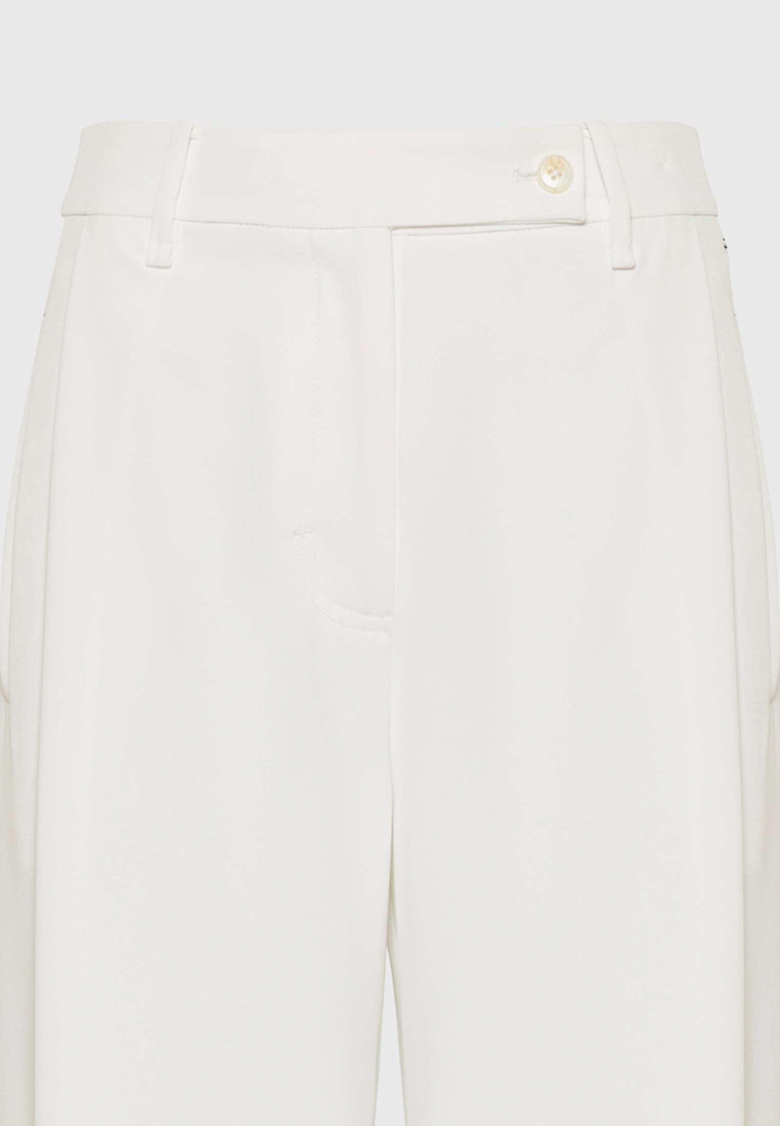 Women's Trousers Funky Buddha White