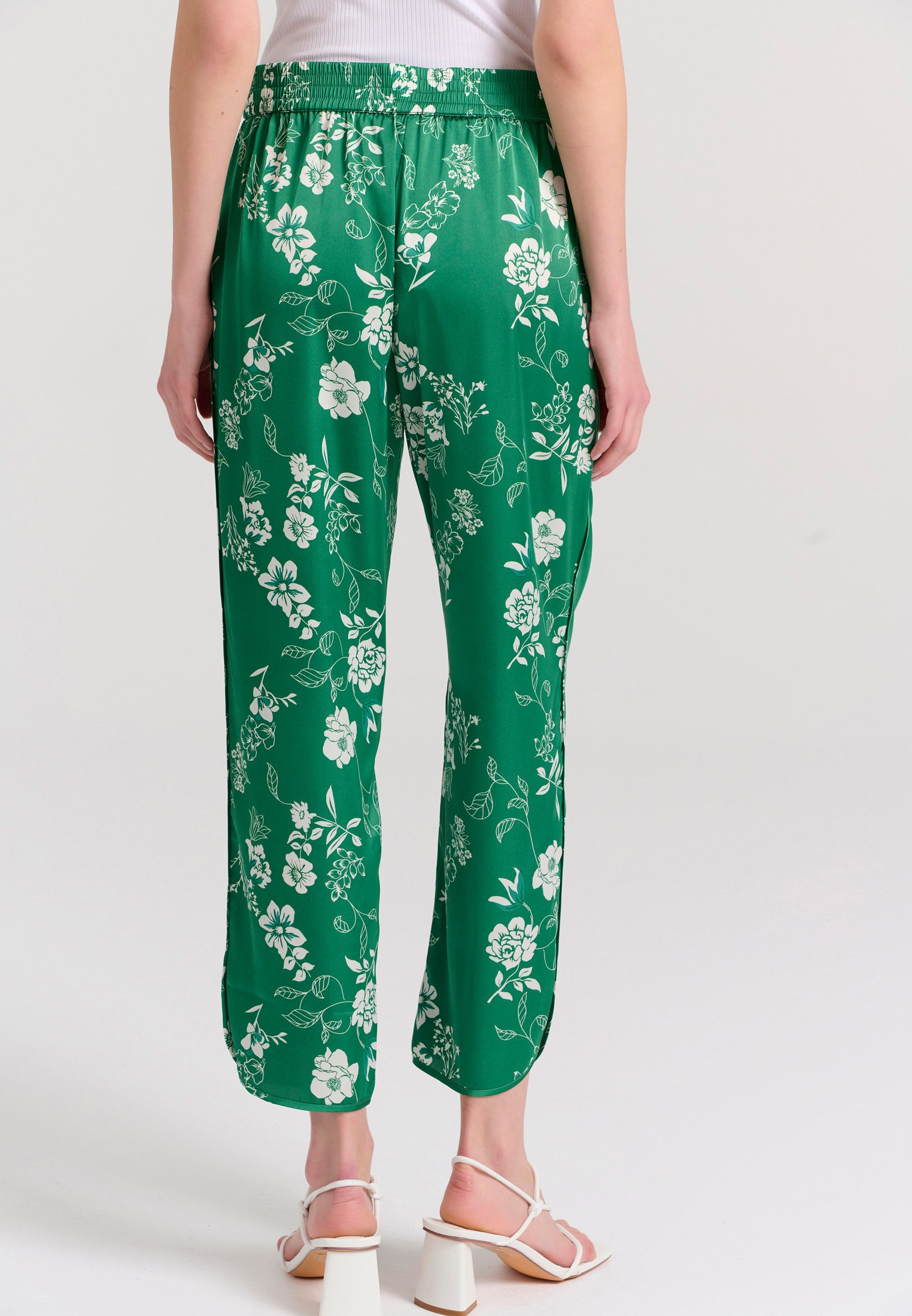 Women's Crop Tops Funky Buddha Green