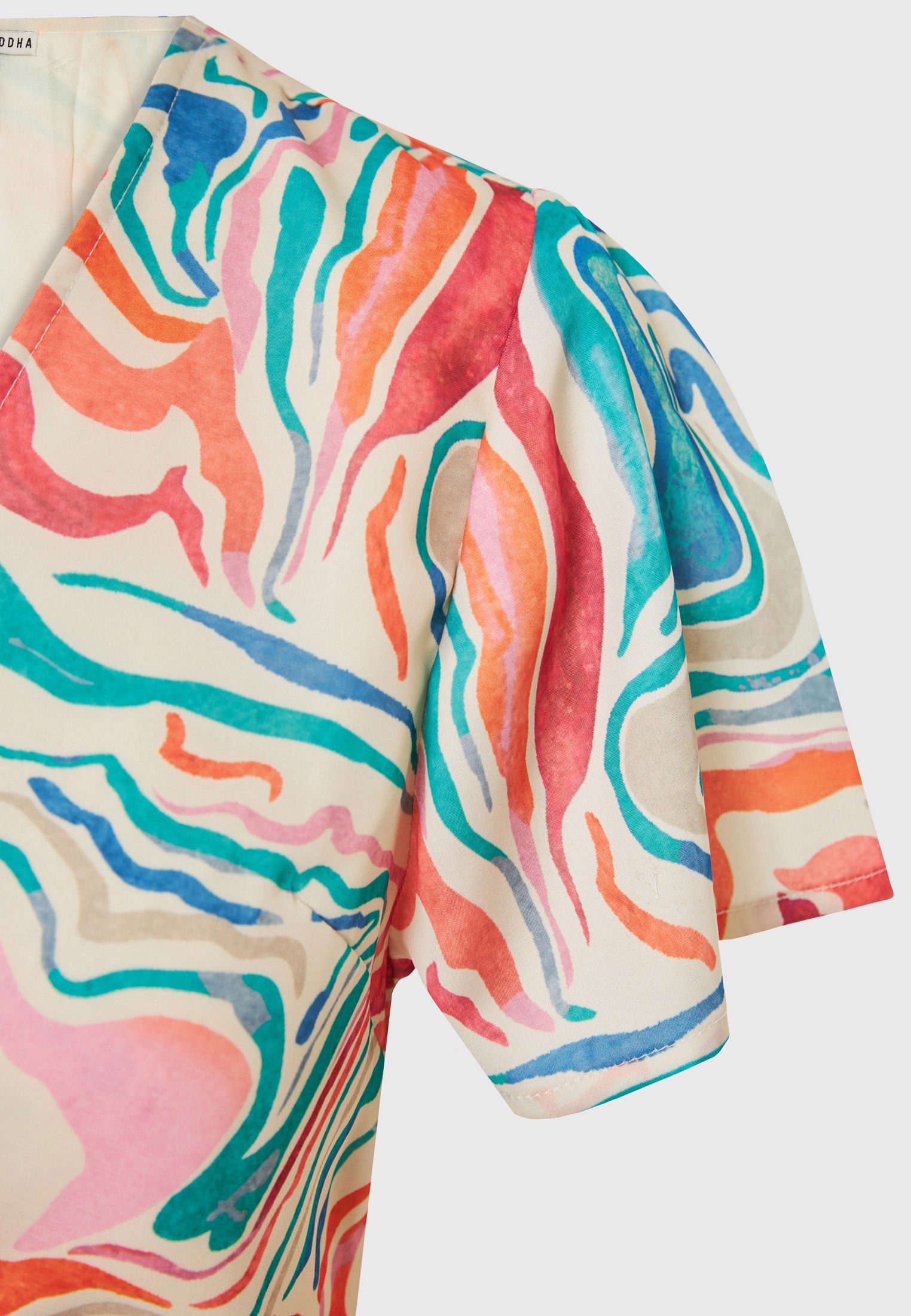 Women's Blouses Funky Buddha Multicolor