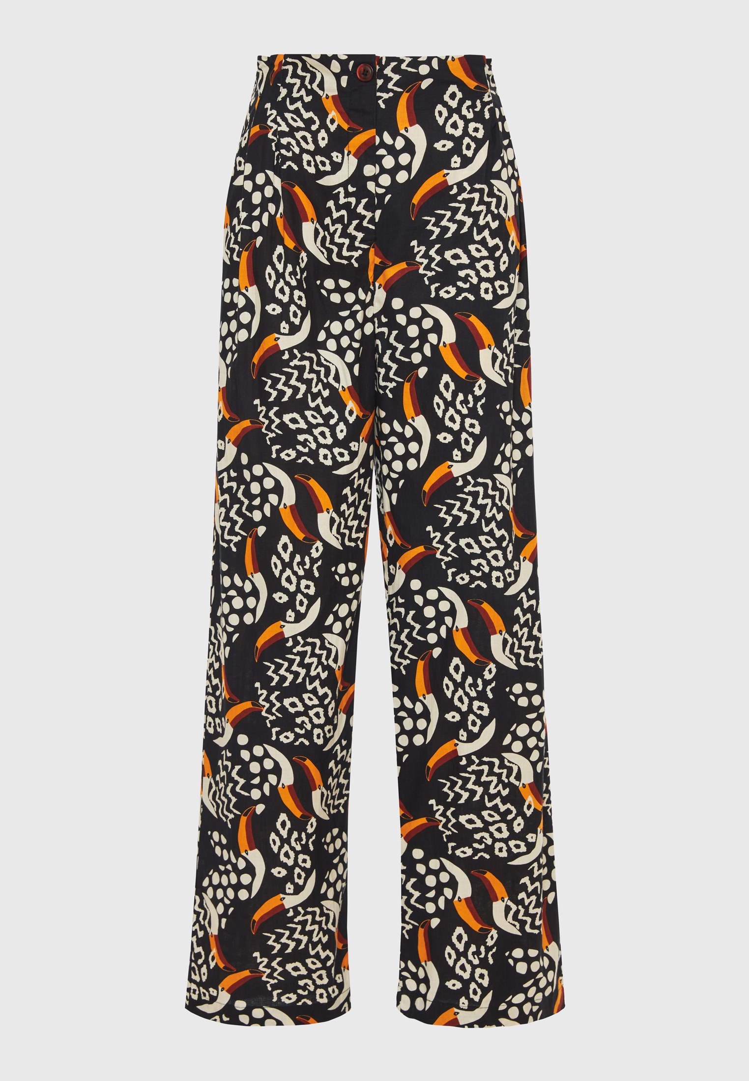 Women's Trousers Funky Buddha Black