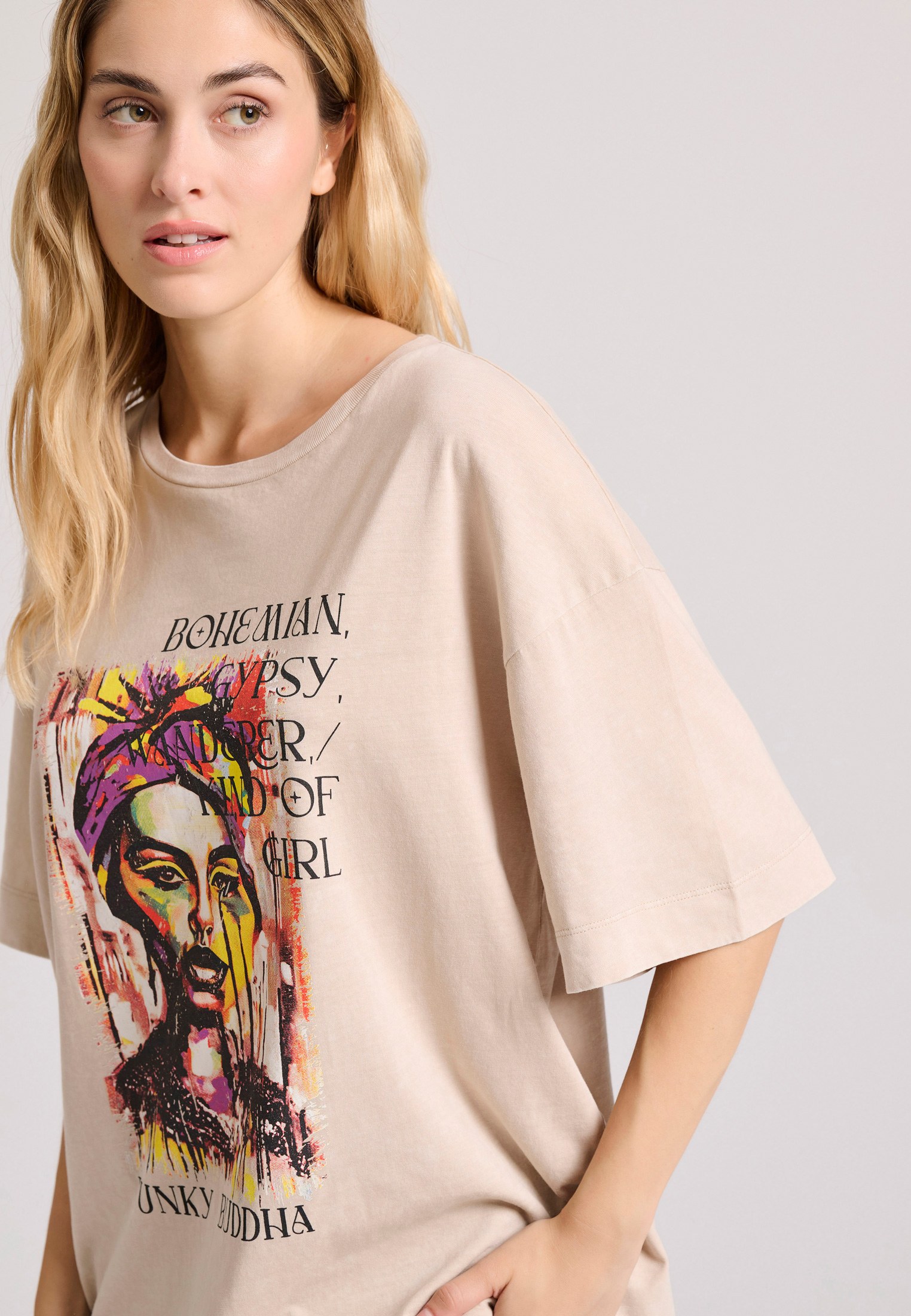 Women's Shirts Funky Buddha White