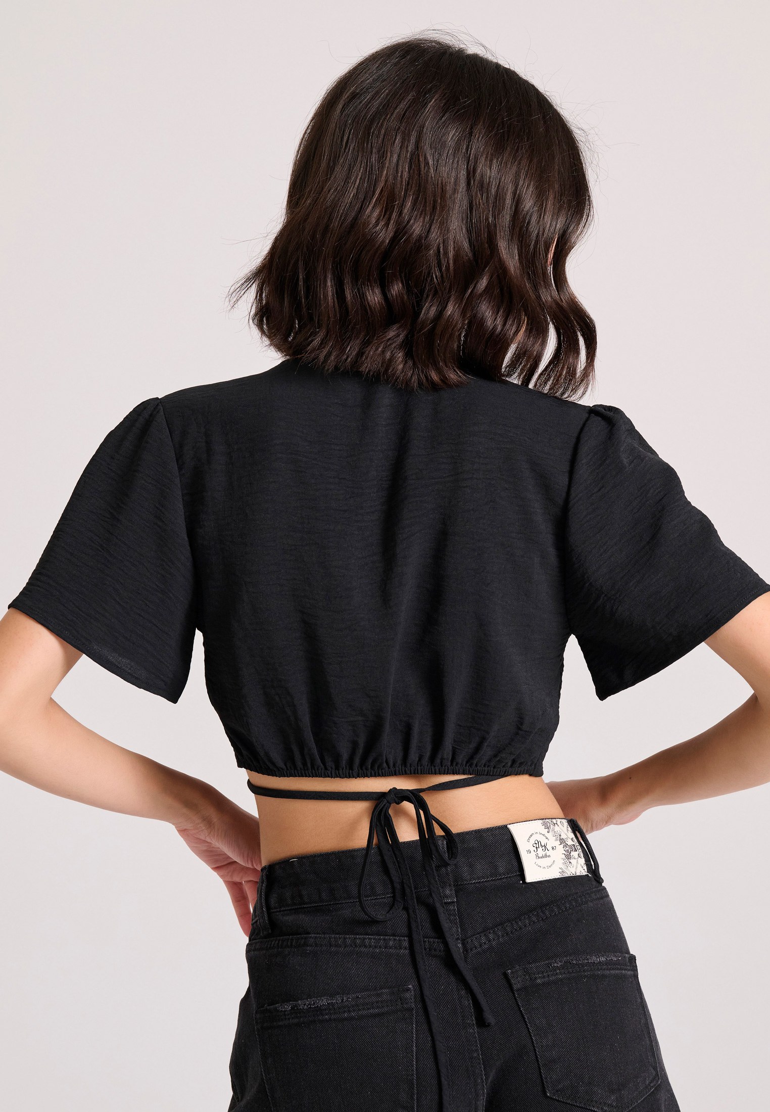 Women's Blouses Funky Buddha Black