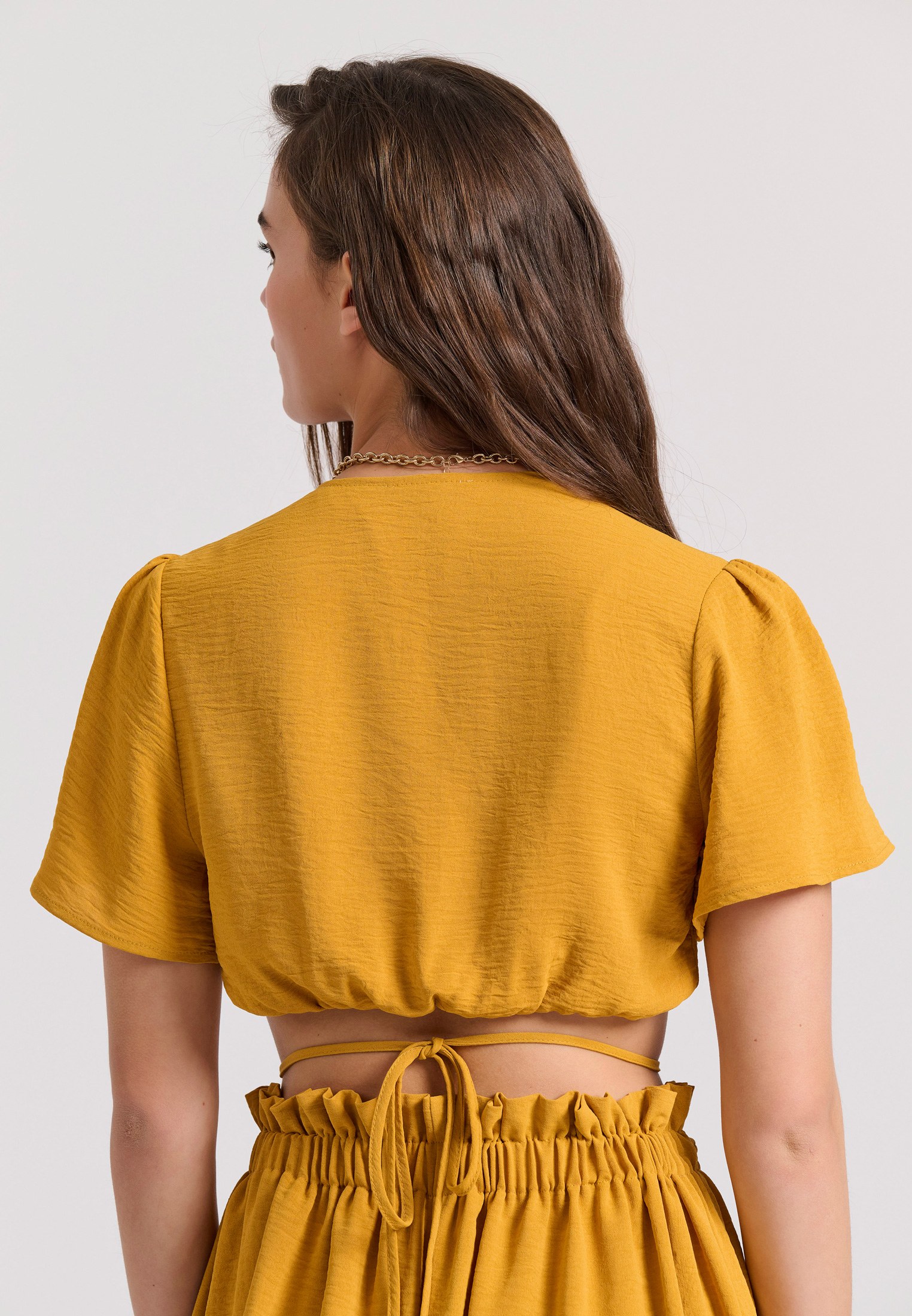 Women's Blouses Funky Buddha Yellow