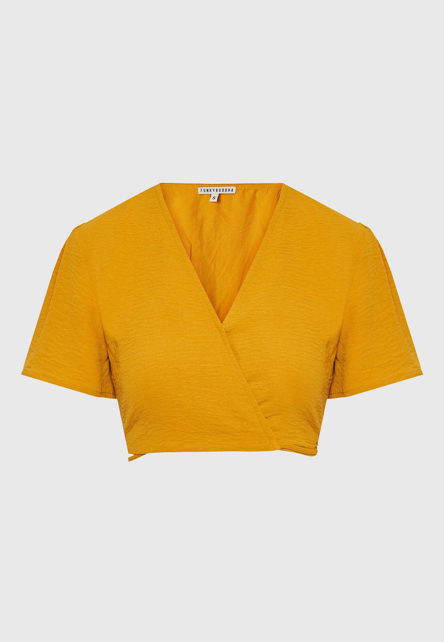 Women's Blouses Funky Buddha Yellow